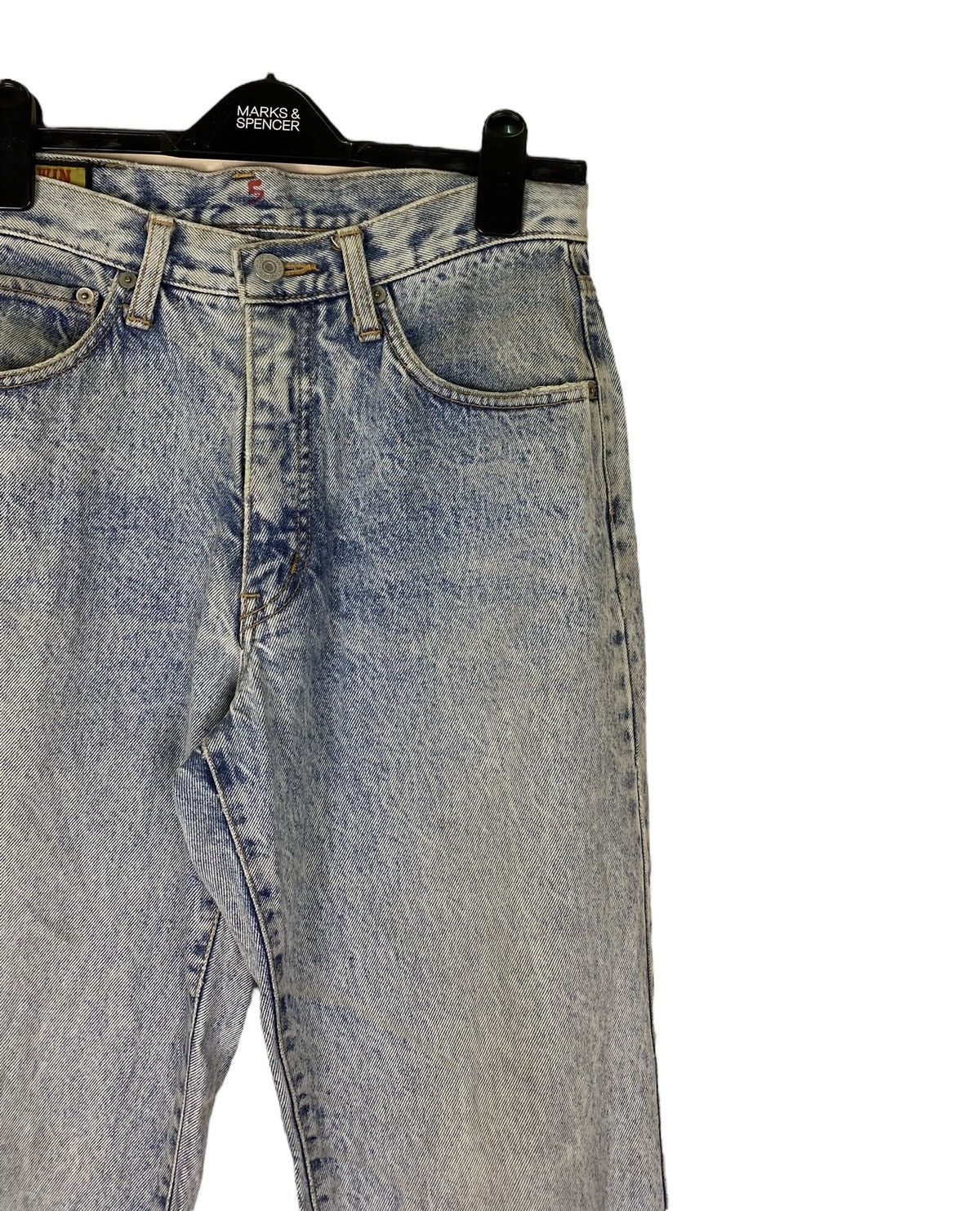 Edwin × Vintage Edwin Non Selvedge Acid Wash Denim Size US 32 / EU 48 - 2 Thumbnail