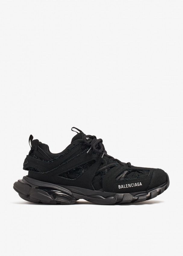o1w1db10425 Track Sneakers Canvas in Black