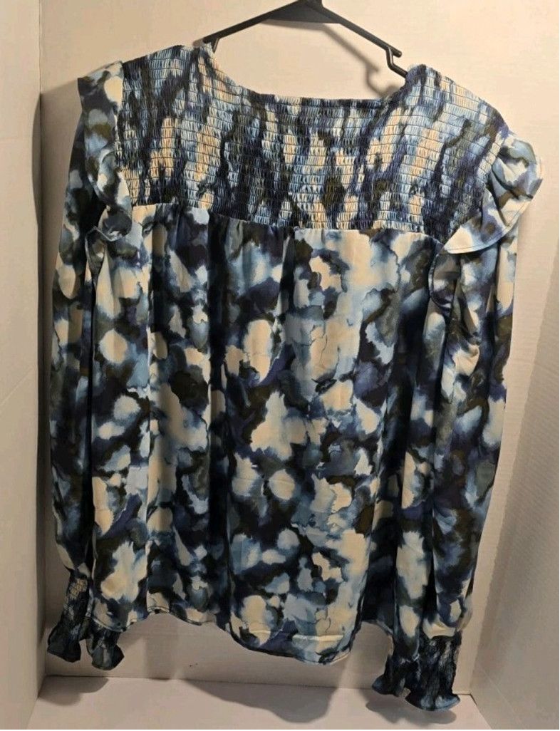 The Unbranded Brand Womens Top Sharagano Size Large Size L / US 10 / IT 46 - 2 Thumbnail