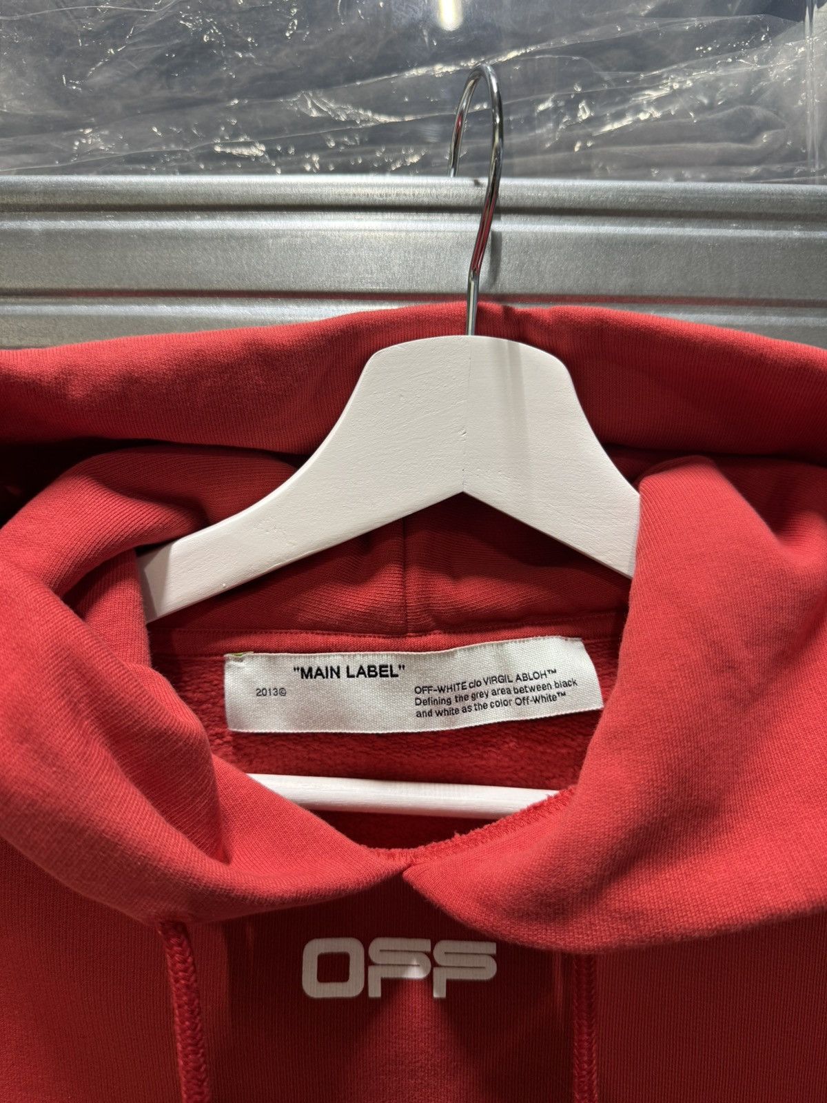 Off-White Off-White Airport Tape Hoodie NEW 700$ Size US XXS / EU 40 - 3 Thumbnail