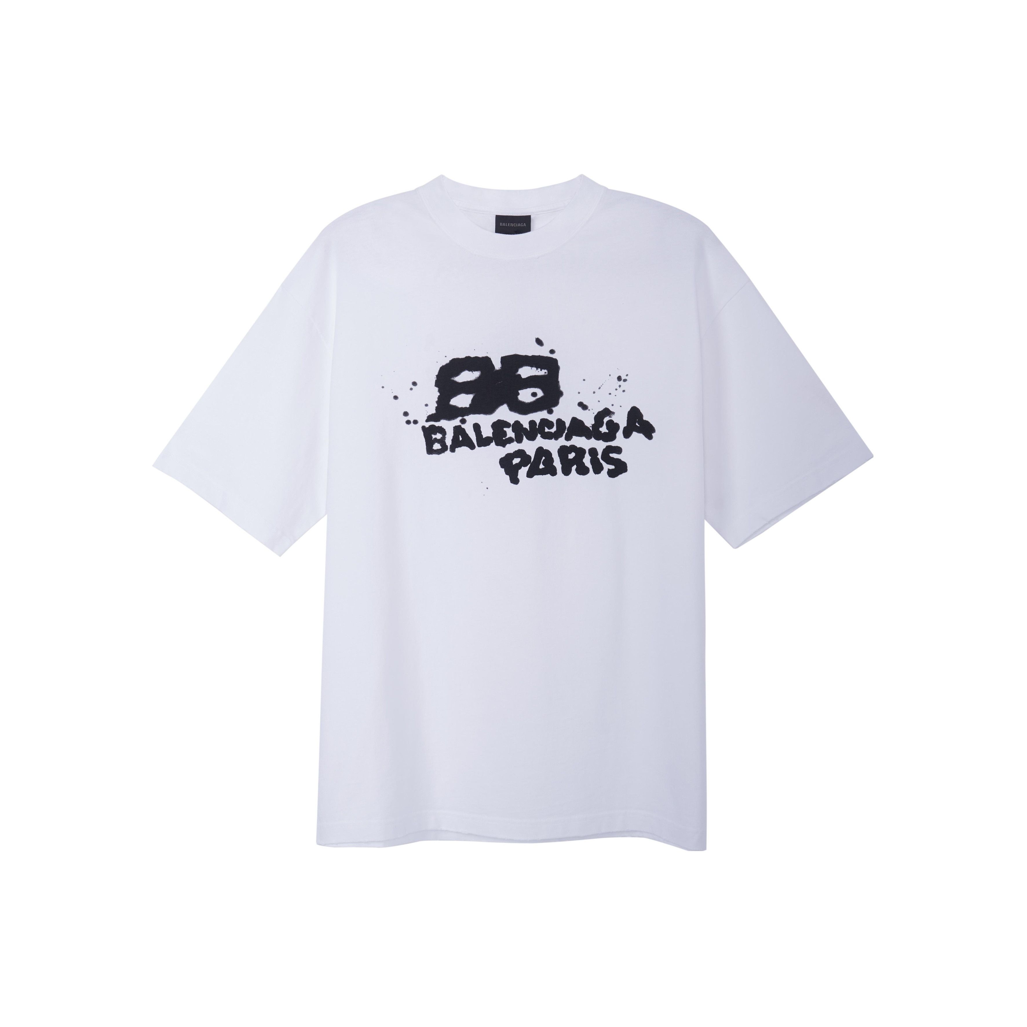Balenciaga Balenciaga BB Paris Logo T-Shirt Size M Size US M / EU 48-50 / 2 - 1 Thumbnail