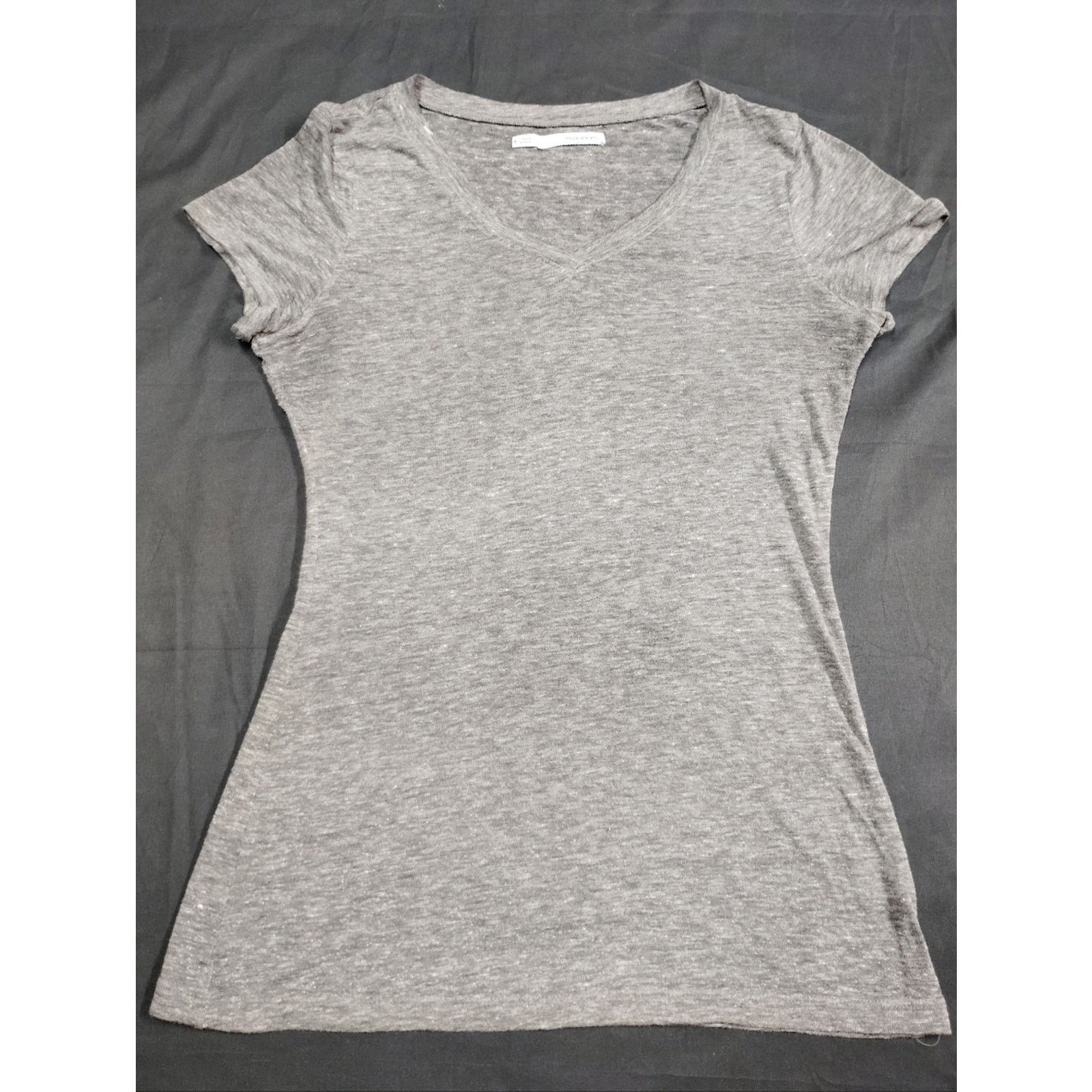 Maurice Lacroix Women's Gray V-Neck Short Sleeve Tee Size S / US 4 / IT 40 - 1 Thumbnail