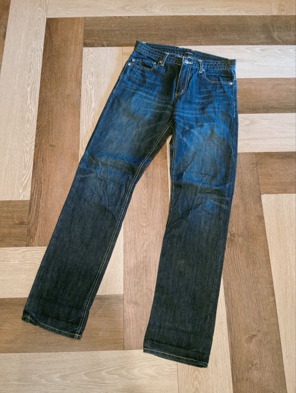 Katharine Hamnett London VINTAGE HAMNETT MODEL DDD INDIGO JEANS Size US 31 - 2 Thumbnail