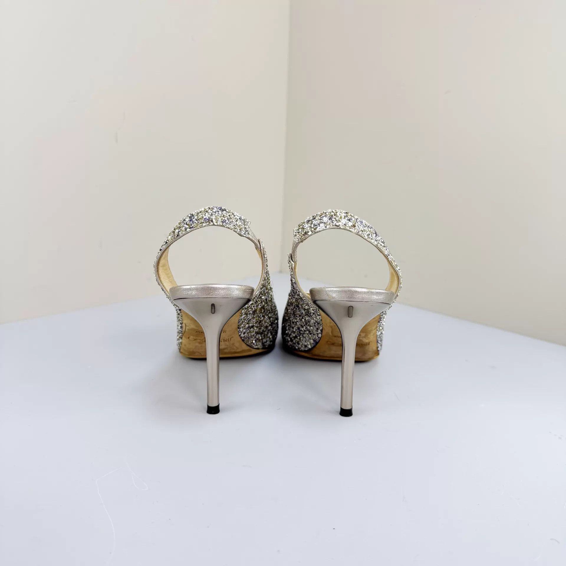 Jimmy Choo Jimmy Choo Sequin Heels 35 95% New Size US 4.5 / IT 34.5 - 3 Thumbnail