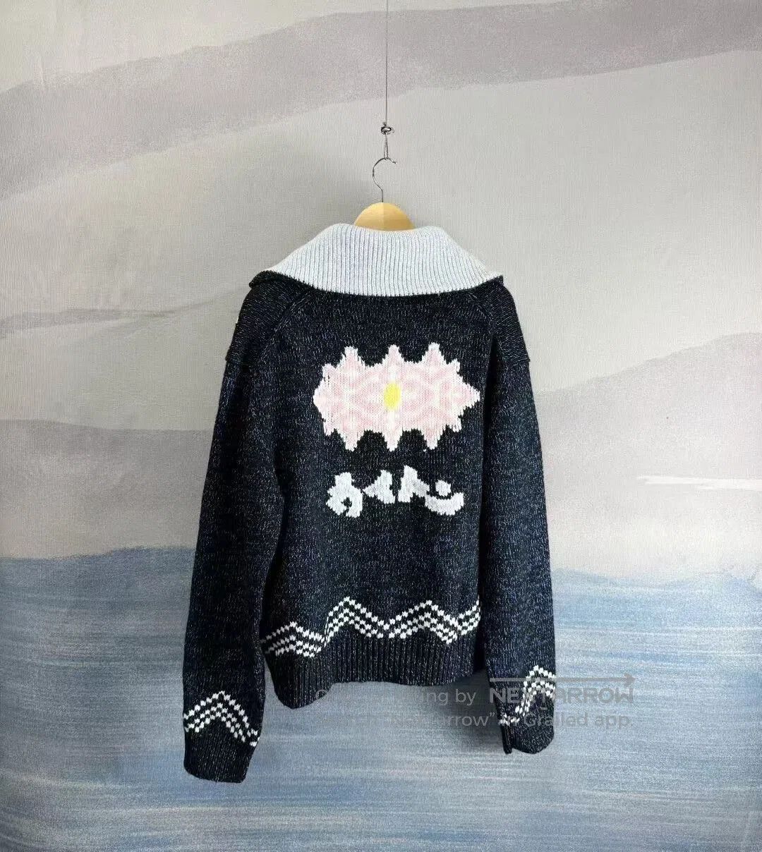 Louis Vuitton Louis Vuitton Nigo Blue Rabbit Knit Jacket. Size US XL / EU 56 / 4 - 2 Thumbnail