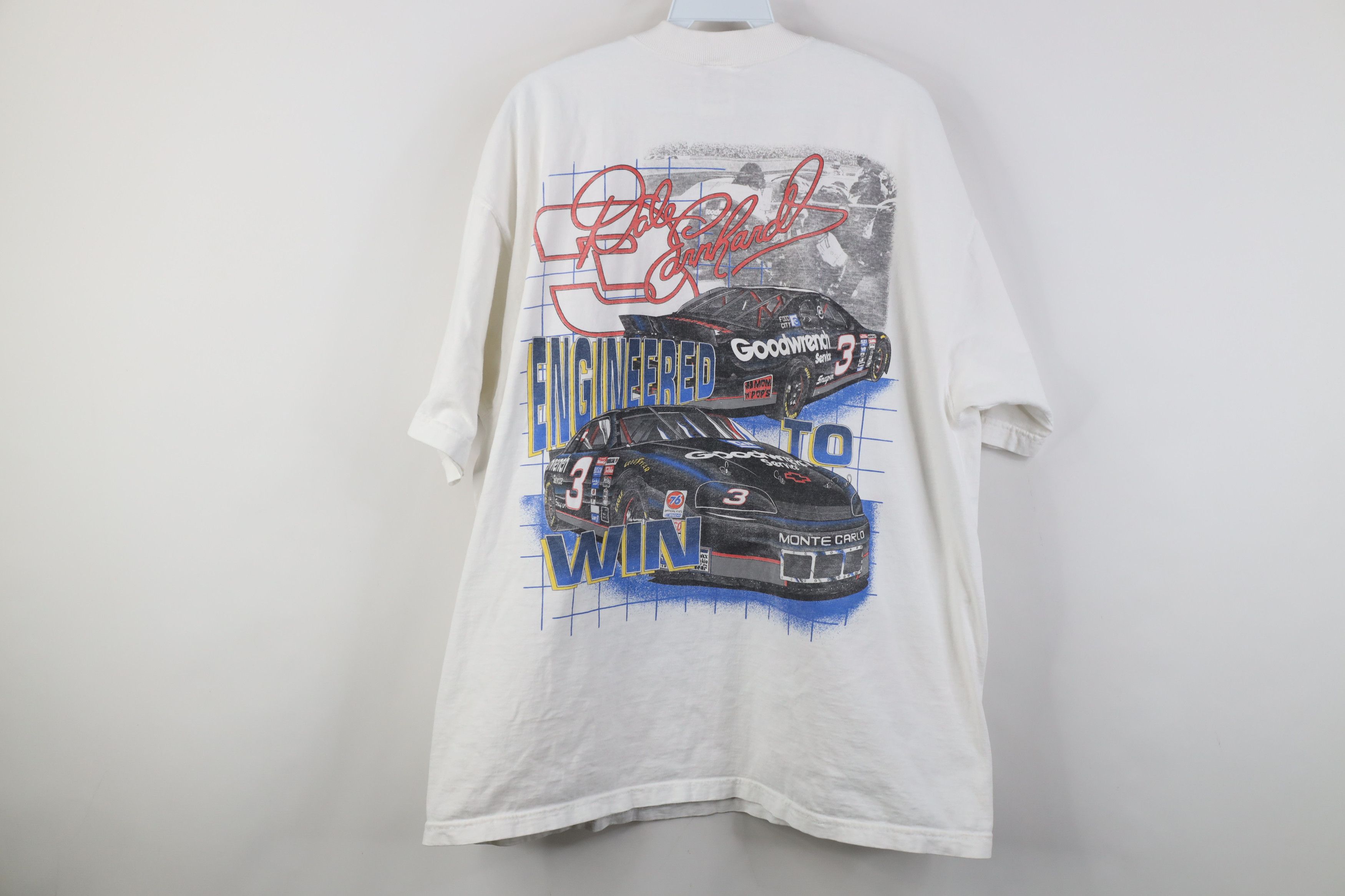 Vintage Vintage 90s NASCAR Earnhardt Racing All Over Print T-Shirt Size US XL / EU 56 / 4 - 13 Thumbnail