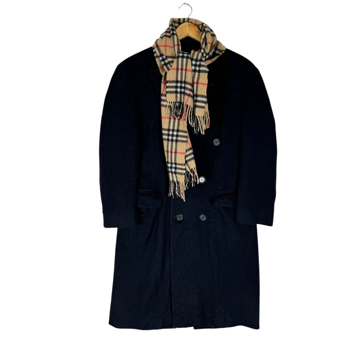 Burberry 🌟BURBERRY WOOL & CASHMERE OVERCOAT JACKET Size US M / EU 48-50 / 2 - 1 Thumbnail