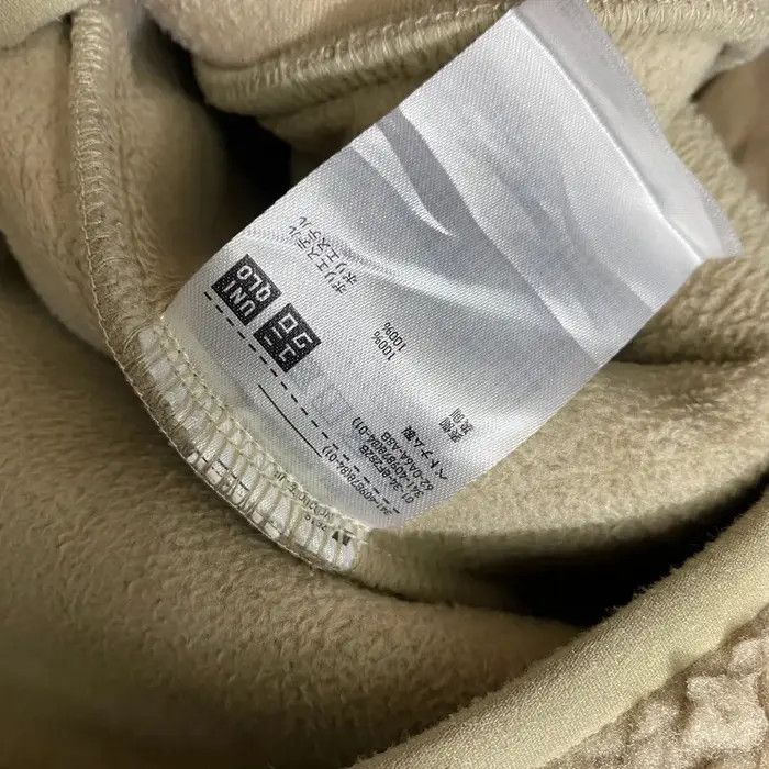 Uniqlo Vtg UNIQLO JAPAN COLLECTION Beige Sherpa Jacket Windbreaker Size US S / EU 44-46 / 1 - 6 Thumbnail
