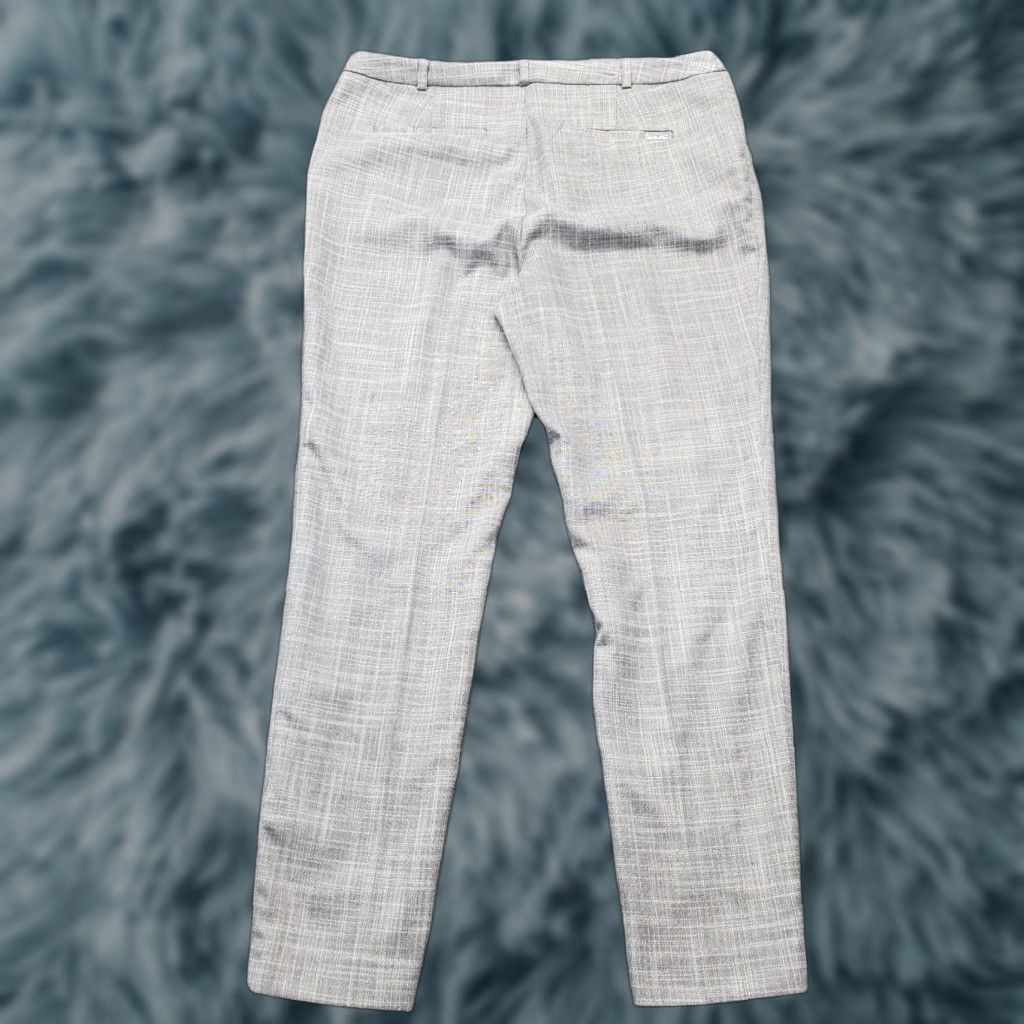 Calvin Klein Calvin Klein Pants Womens 8 Multi Stretch Regular Fit Straight Leg Low Waist Size 30" / US 8 / IT 44 - 1 Thumbnail