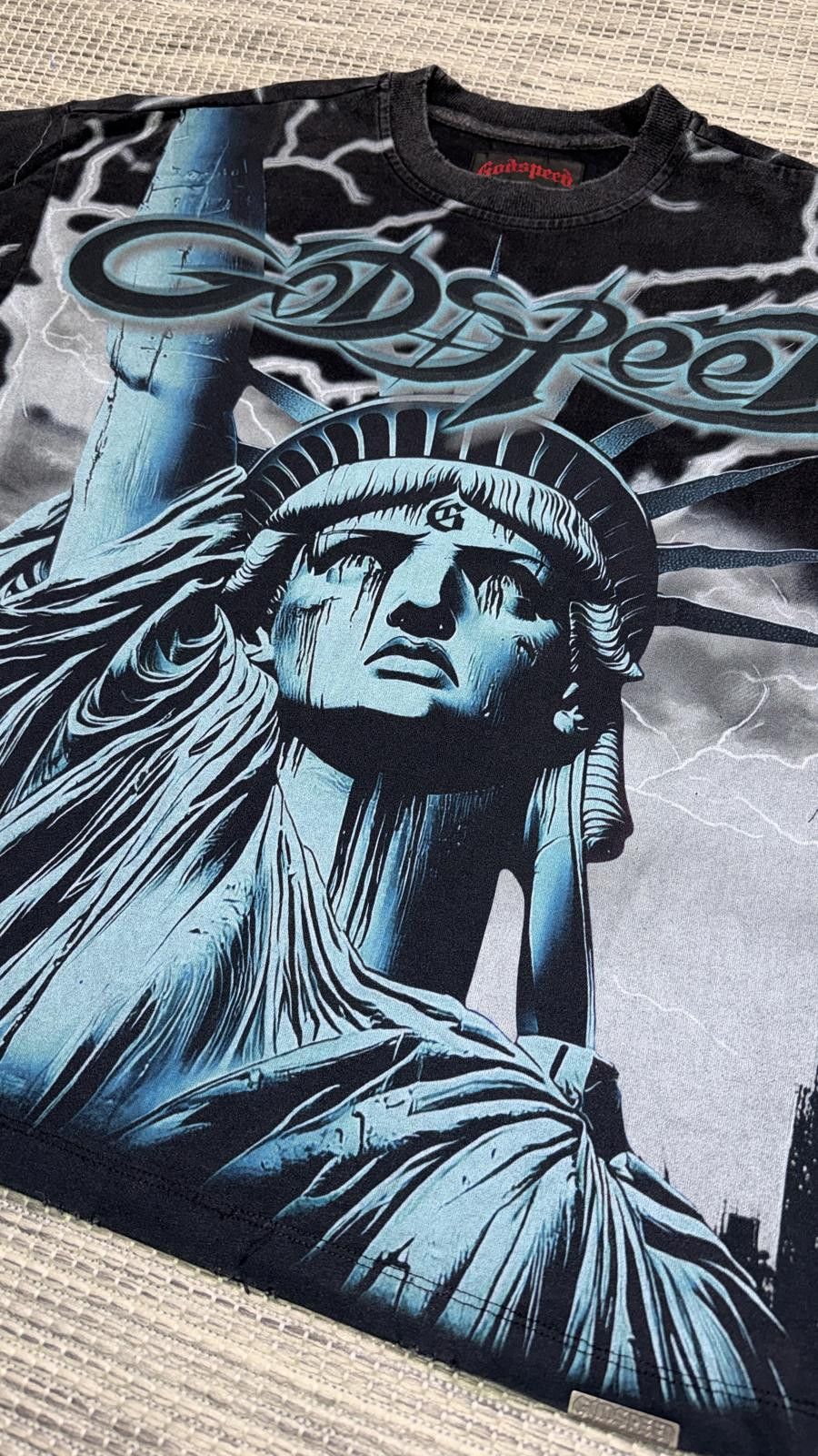 Godspeed Godspeed Wolf Grey Voltage Tee Size US L / EU 52-54 / 3 - 2 Thumbnail