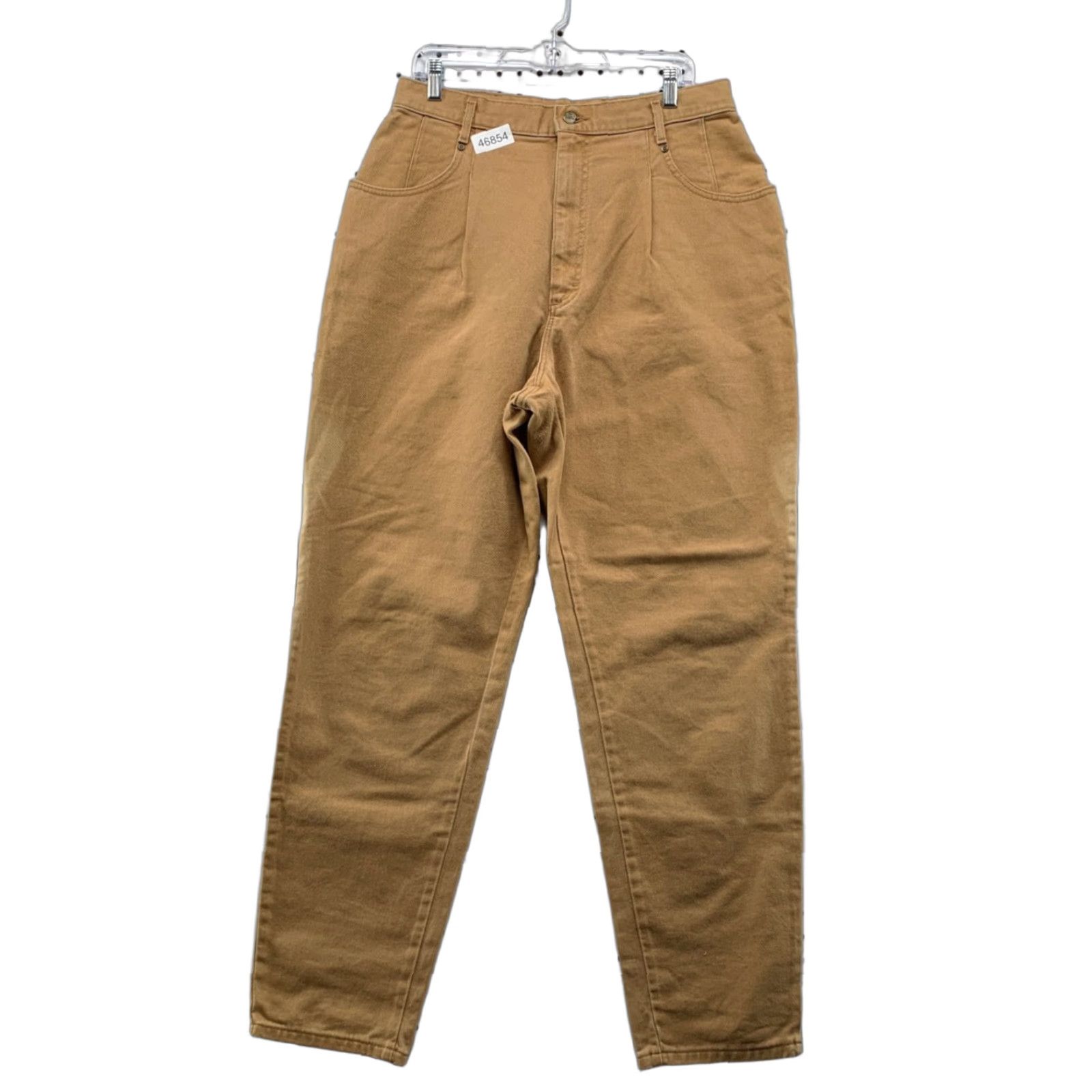 Vintage VINTAGE L.L.Bean Khaki Button Pants Womens 32x31 Canvas Workwear Made USA Beige Carpenter Pockets Size 38" / US 16 / IT 52 - 1 Thumbnail