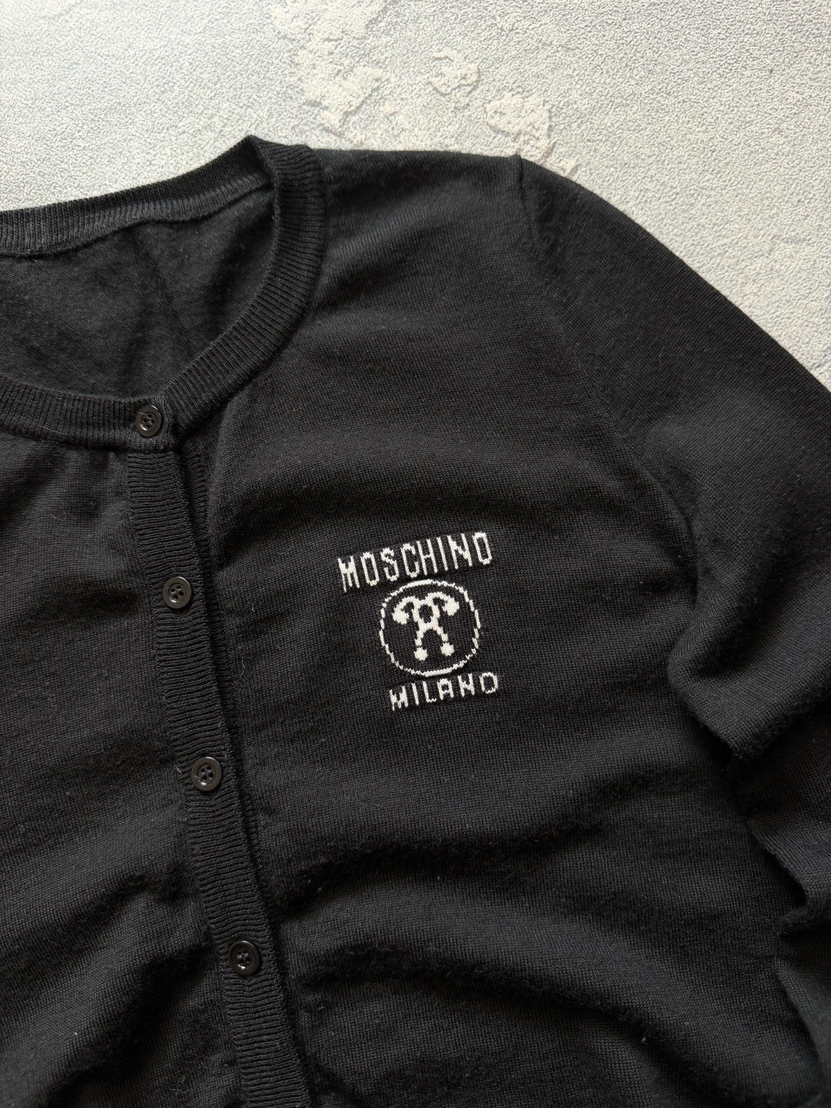Moschino Moschino Milano Cardigan Knit Size US XS / EU 42 / 0 - 2 Thumbnail