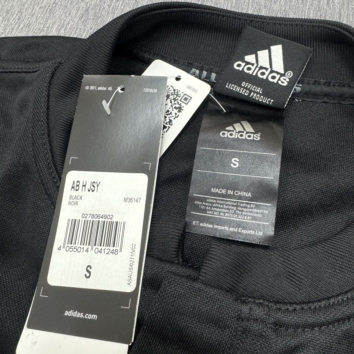 Adidas New zealand all black 2014 rugby shirt (bnwt) Size US S / EU 44-46 / 1 - 6 Thumbnail