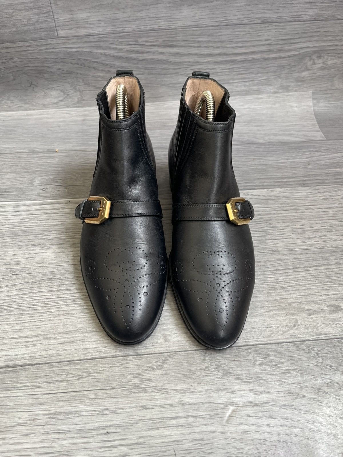 Gucci Gucci brouges leather chelsea ankle boots Size US 6 / IT 36 - 3 Thumbnail