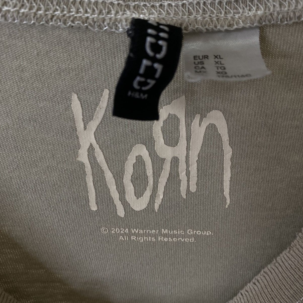 Band Tees H&M x Korn Band Collaboration Tee Size US XXL / EU 58 / 5 - 5 Thumbnail