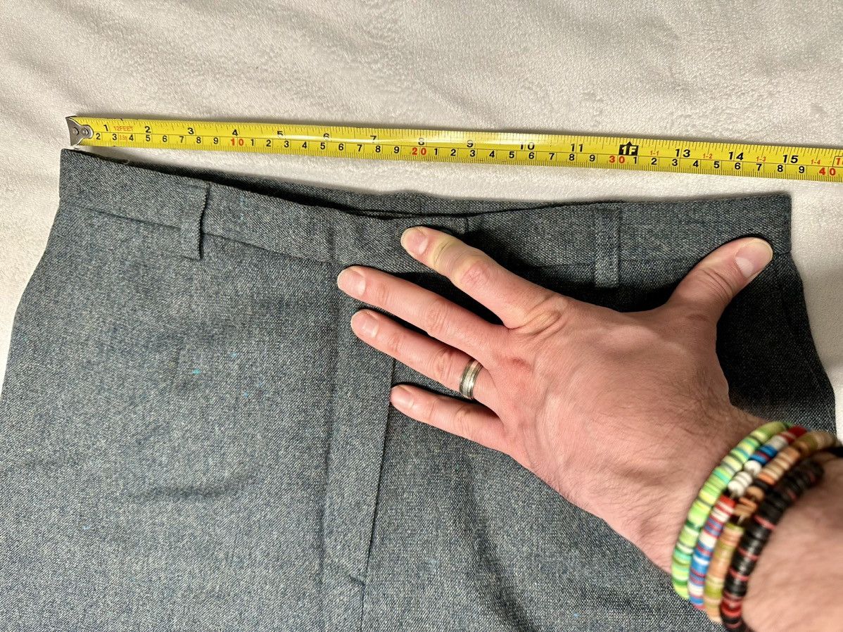 Pendleton × Vintage VTG Pendleton Wool High Waist Women’s Pants Size 12 (30x24) Size 34" / US 12 / IT 48 - 3 Thumbnail