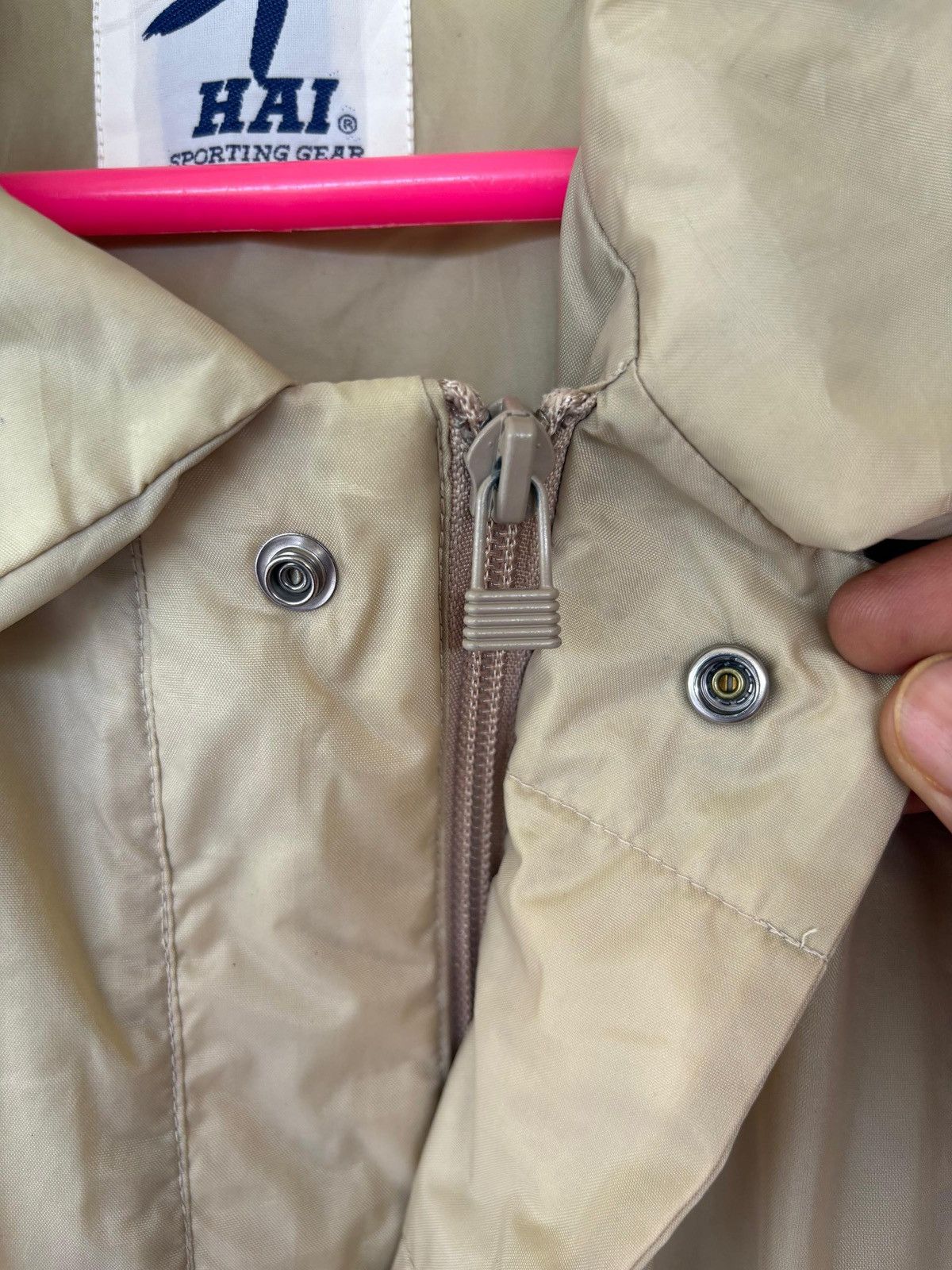 Issey Miyake Vintage Hai Sporting Gear Issey Miyake Nylon Jacket Be Happy Size US M / EU 48-50 / 2 - 10 Thumbnail