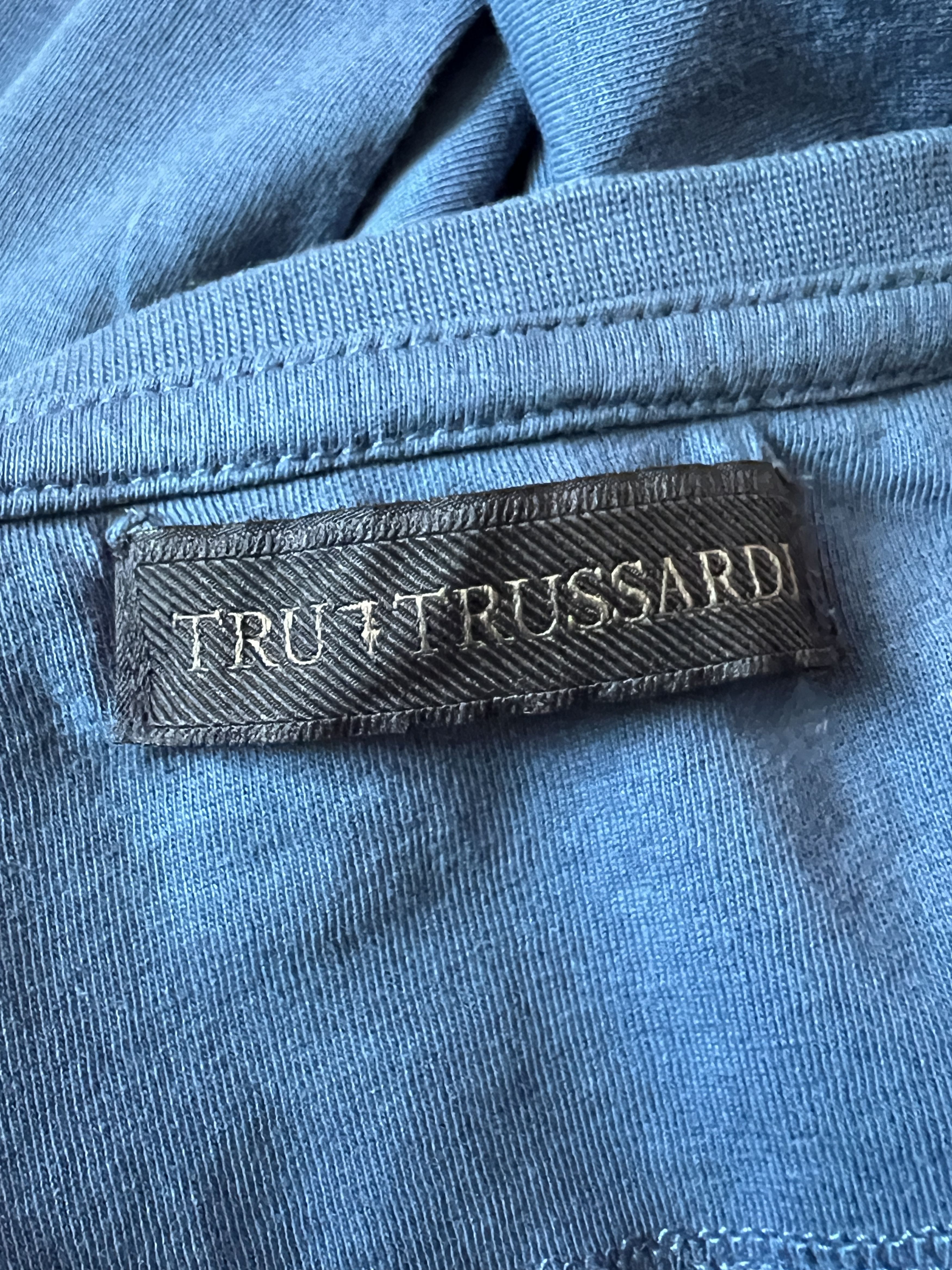 Trussardi Tru Trussardi Vintage Men's T-Shirt - M Size US M / EU 48-50 / 2 - 5 Thumbnail