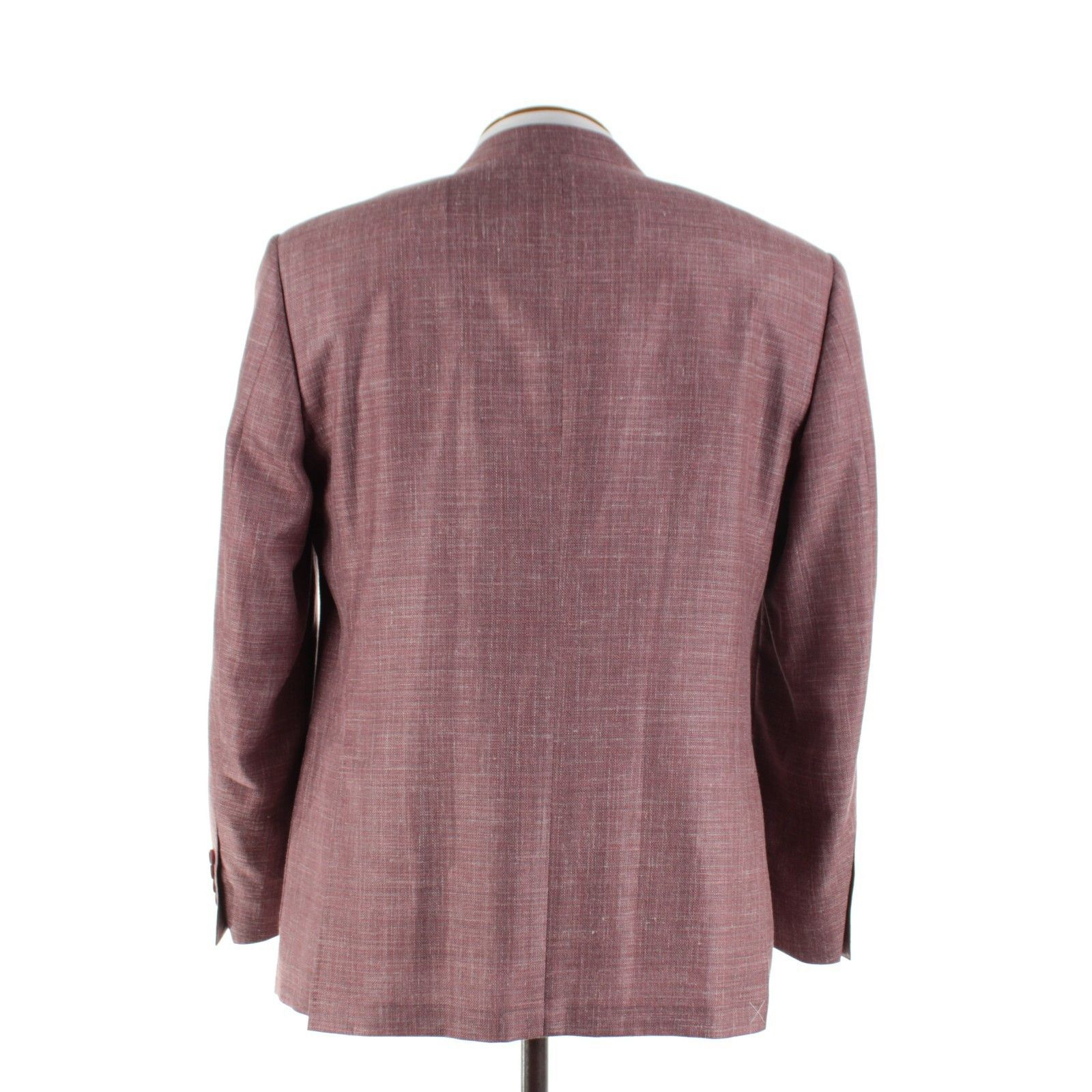 Canali Canali Sport Coat Size 44 Short US in Pink Size 44R - 5 Thumbnail