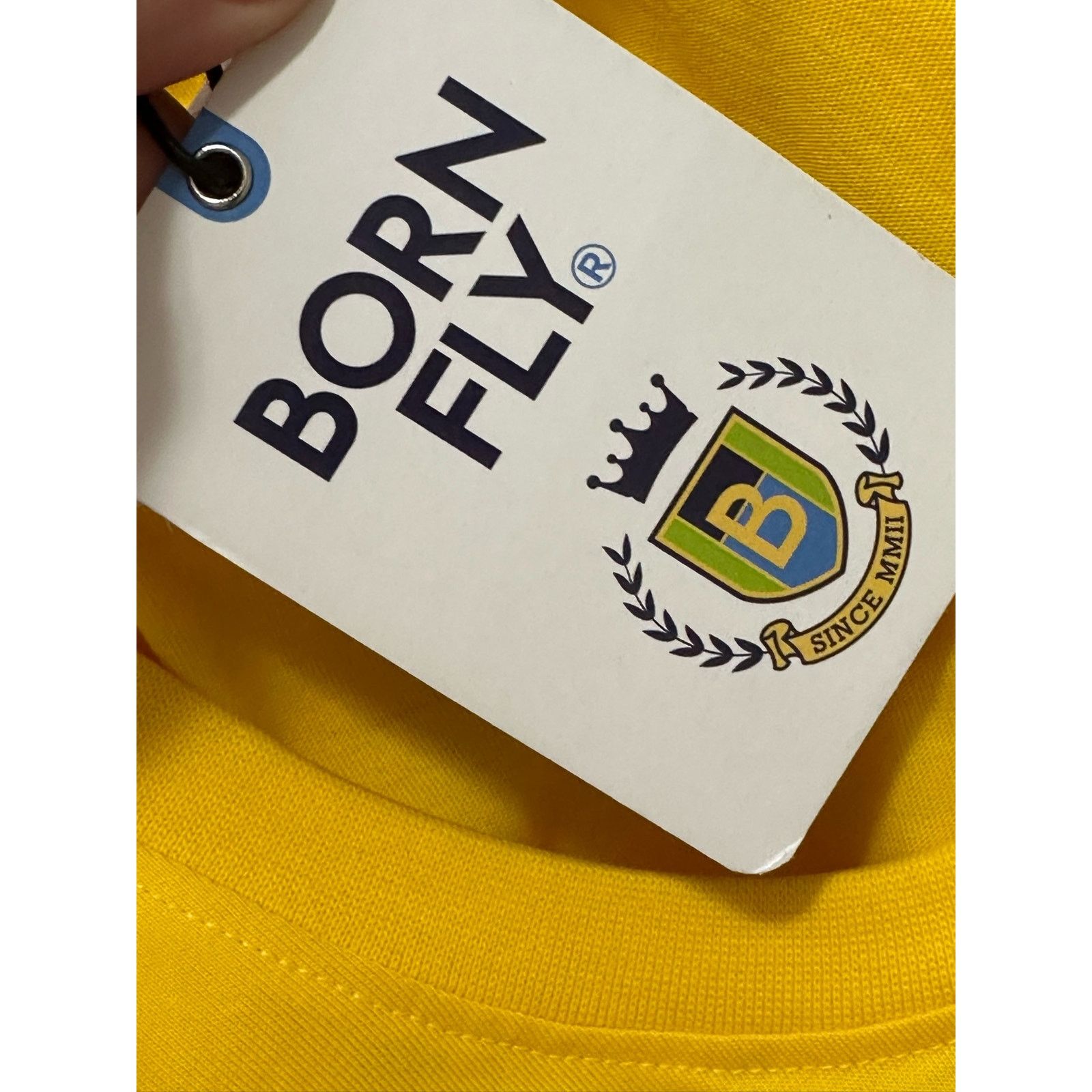 Born Fly Born Fly yellow graphic short sleeves t shirt size Medium Size US M / EU 48-50 / 2 - 4 Thumbnail