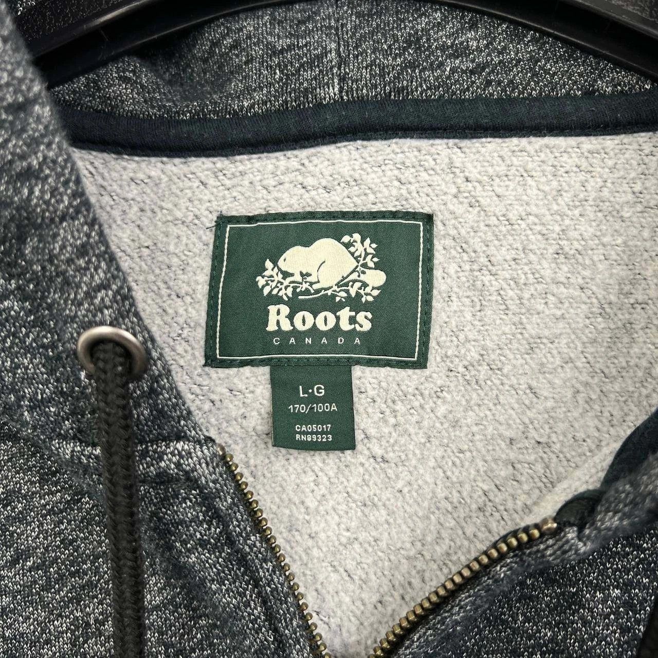 Roots Roots Canada Hoodie Men Fleece Full Zip Pocket Outdoor L Size US L / EU 52-54 / 3 - 5 Thumbnail
