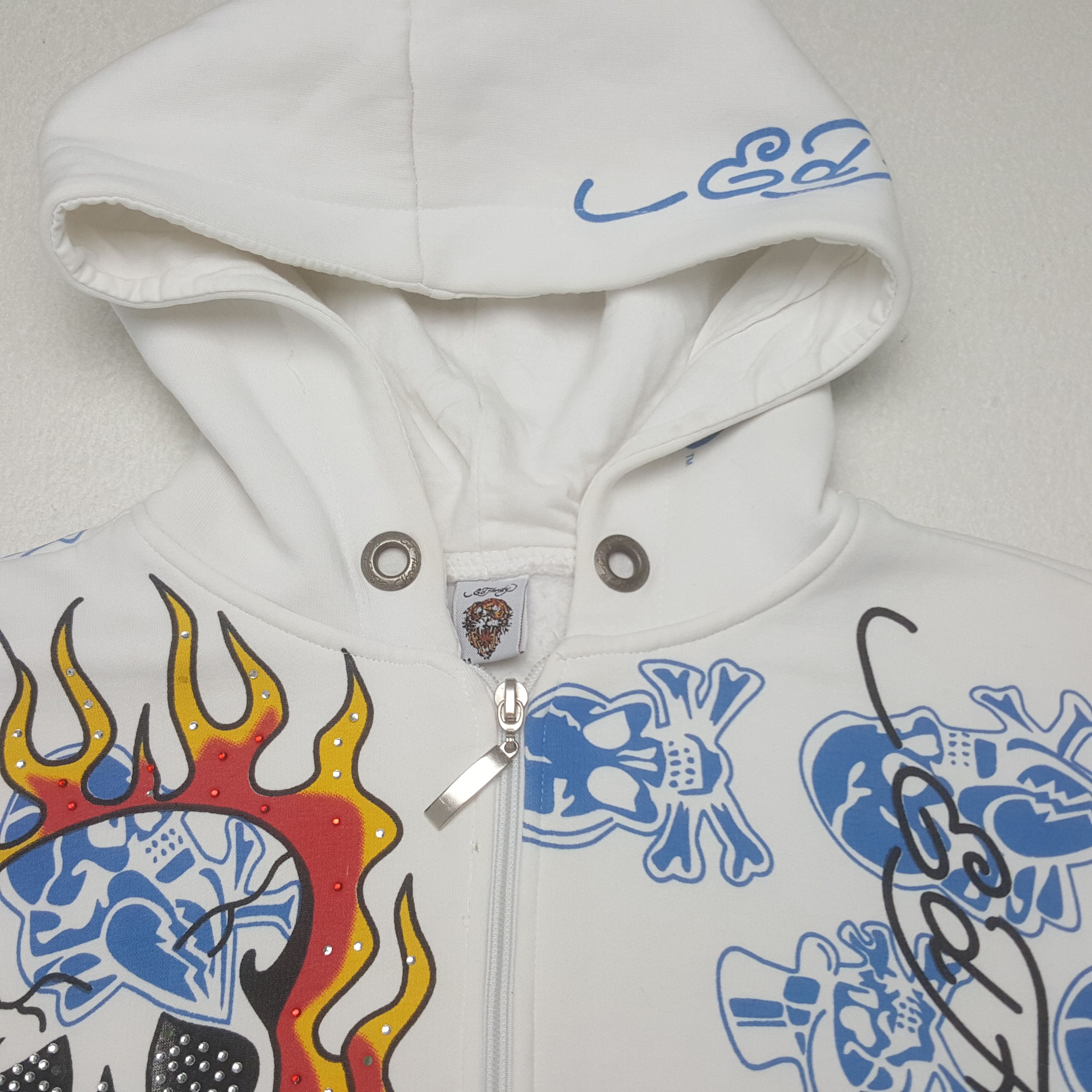 Christian Audigier × Vintage Vintage Christian Audigier Zipper Swester Hoodie Size US M / EU 48-50 / 2 - 5 Thumbnail