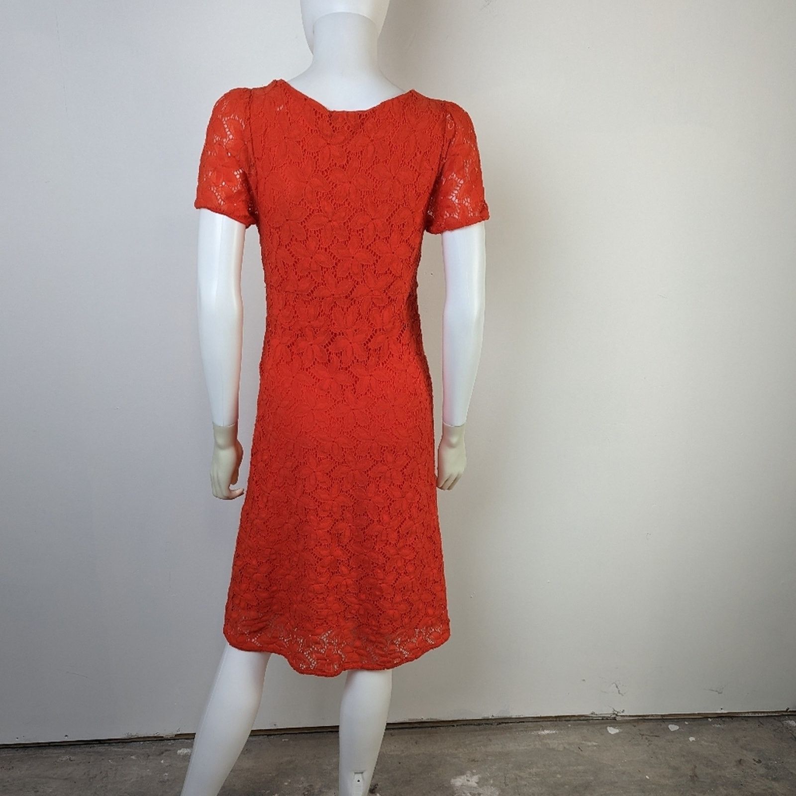 Anthropologie Anthropology Leifnotes Lace Dress - Small Size S / US 4 / IT 40 - 5 Thumbnail