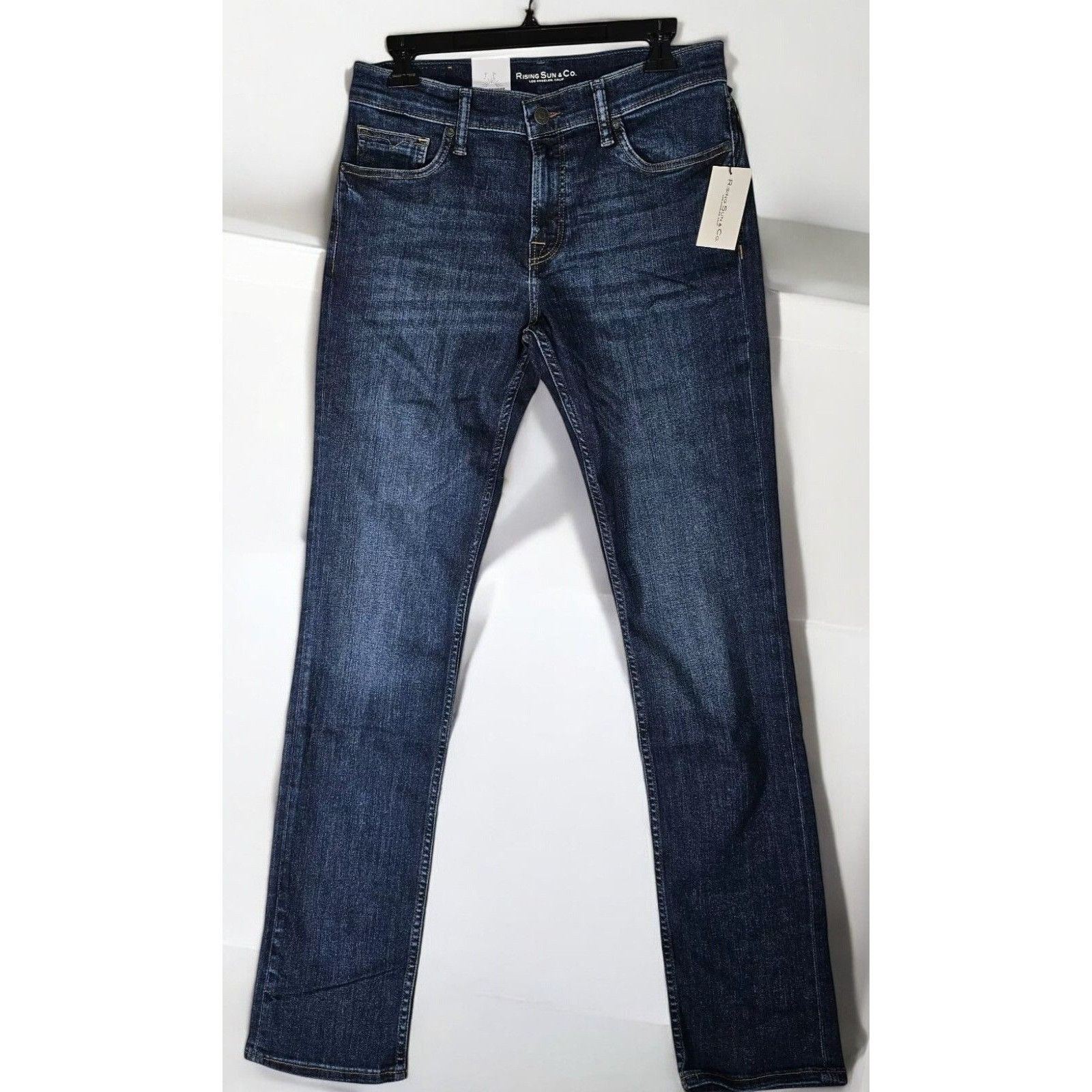 Rising Sun & Co. Rising Sun & Co Mens Repreve Slim Fit RCore Jeans NEW 30x34 Size US 30 / EU 46 - 6 Thumbnail