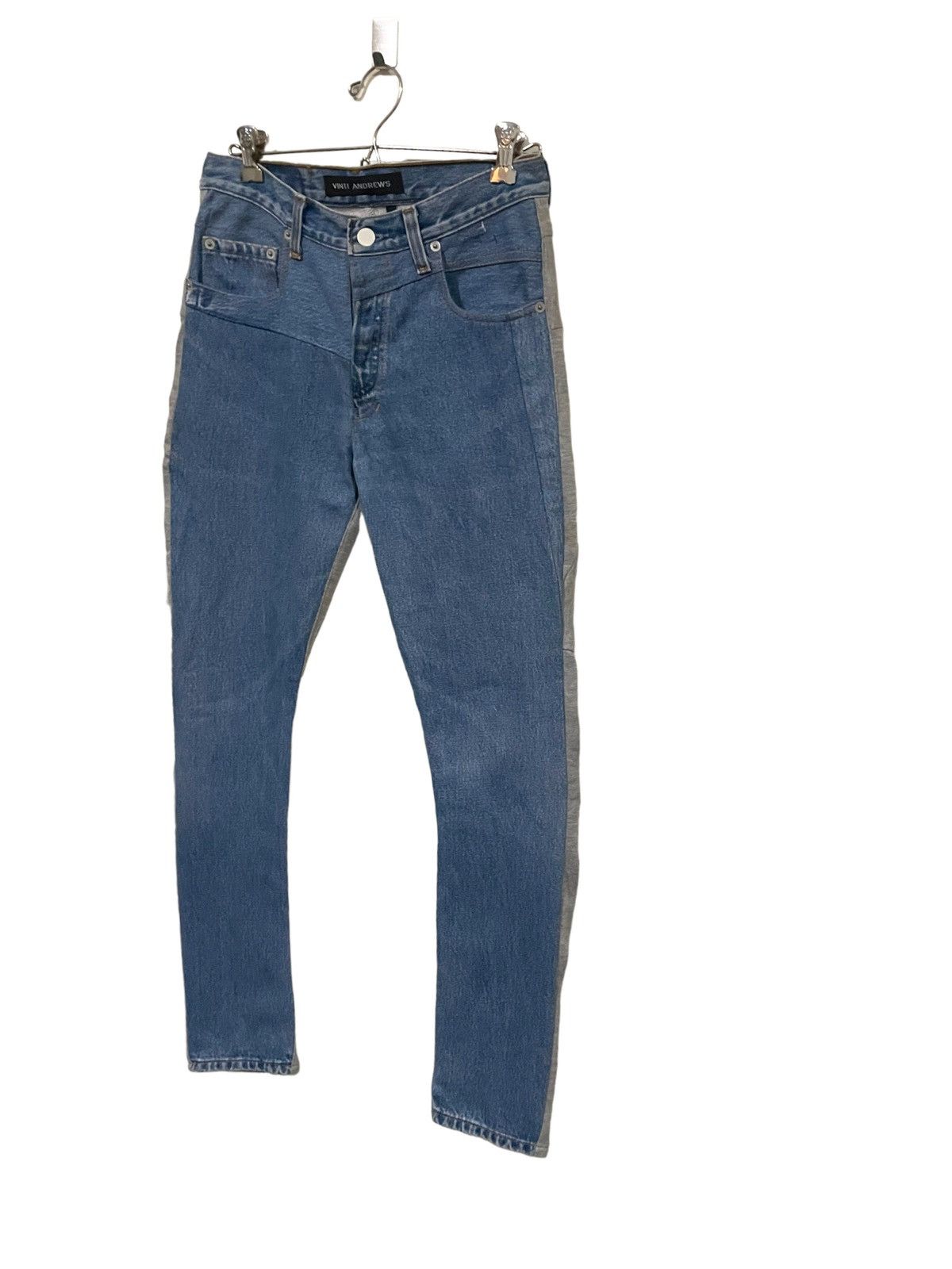 Levi's × Vinti Andrews Vinti Andrews x Levis Collab Rework Distressed Skinny Jeans Size US 28 / EU 44 - 3 Thumbnail