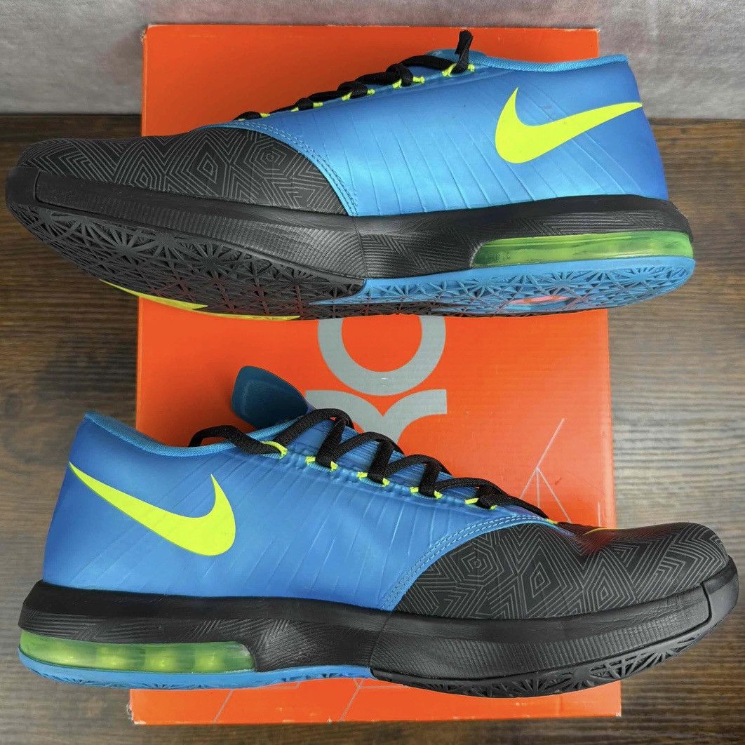 Nike Nike KD 6 Away 2 Size 8.5 599424-010 Black Men’s Basketball Size US 8.5 / EU 41-42 - 4 Thumbnail