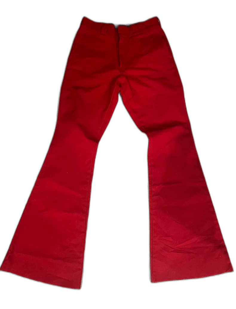 Raf Simons red flared jeans by RAF SIMONS Size US 44 / EU 60 - 1 Thumbnail