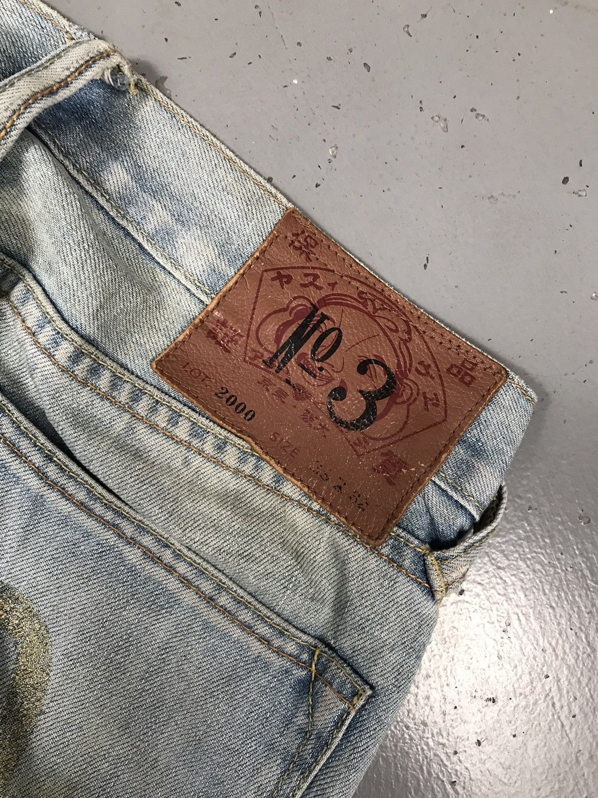 Evisu × Vintage Vintage Evisu seagull straight fit denim pant Size US 28 / EU 44 - 8 Thumbnail
