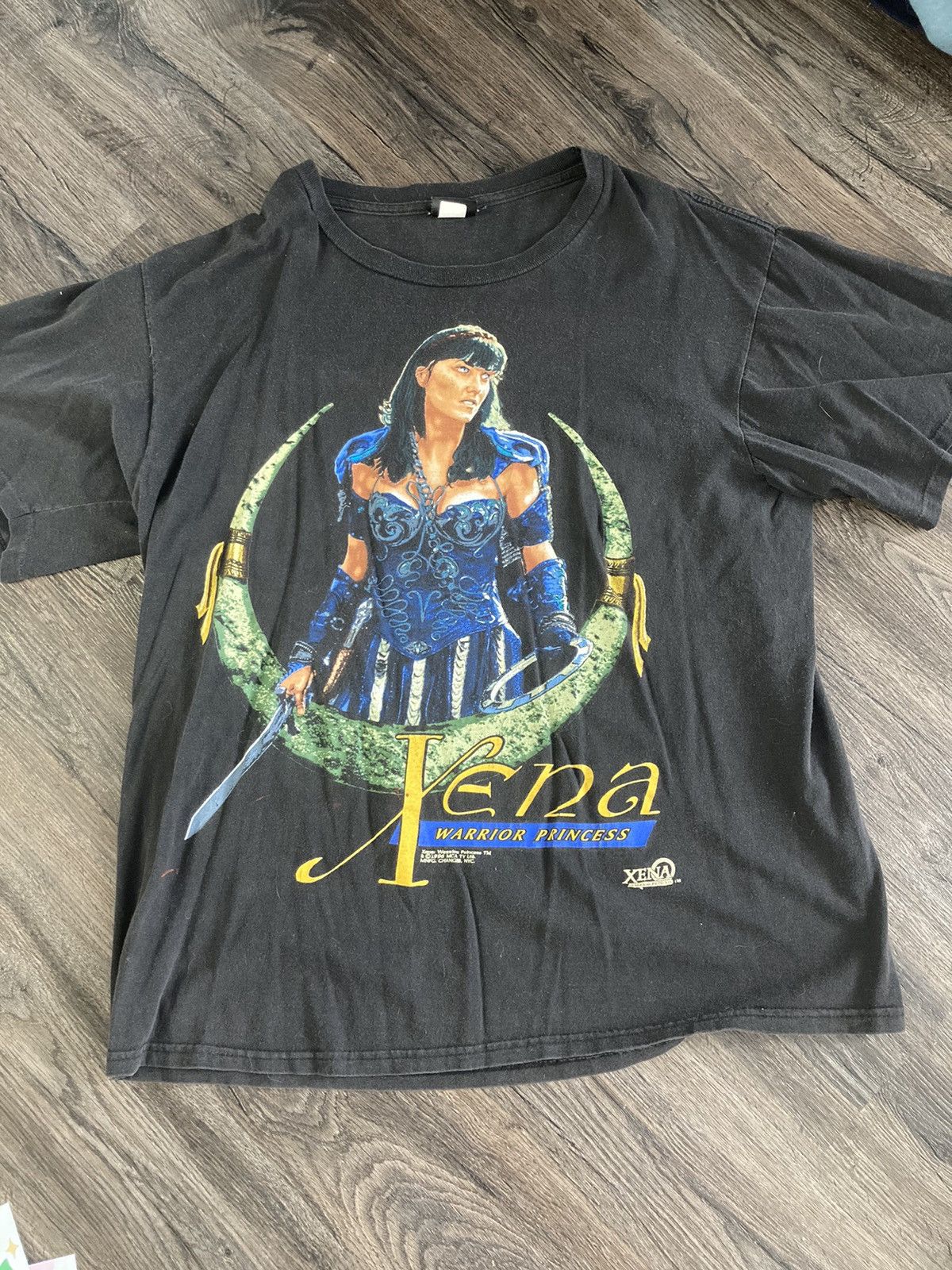Vintage Vintage 1996 Xena Warrior Princess Tee Size US XL / EU 56 / 4 - 1 Thumbnail