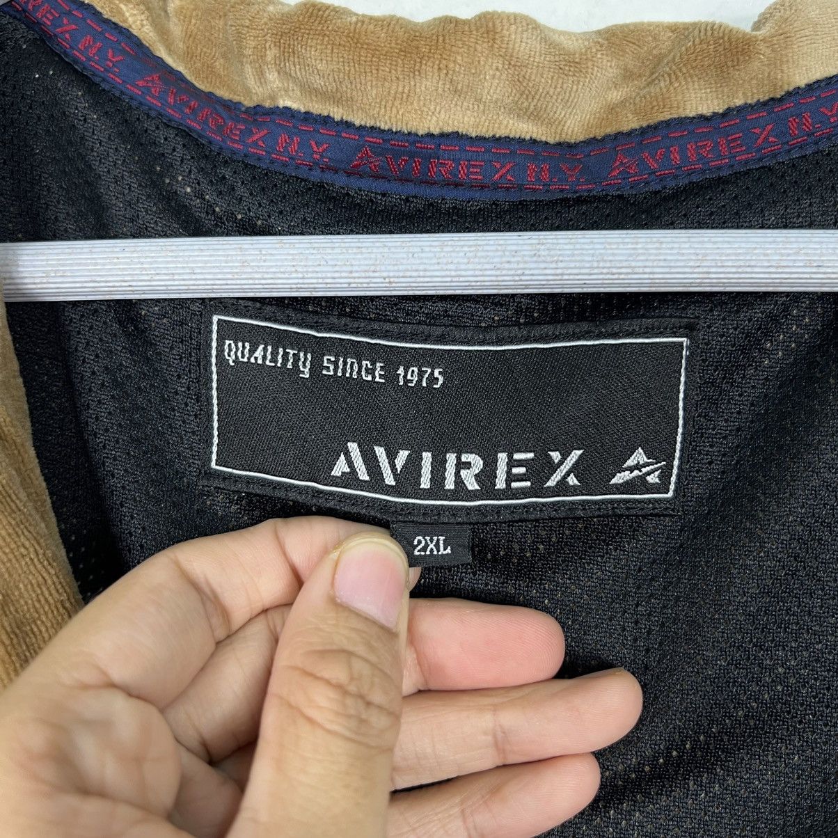 Avirex 🔥 AVIREX VELVET SWEATER JACKET Size US XXL / EU 58 / 5 - 15 Thumbnail