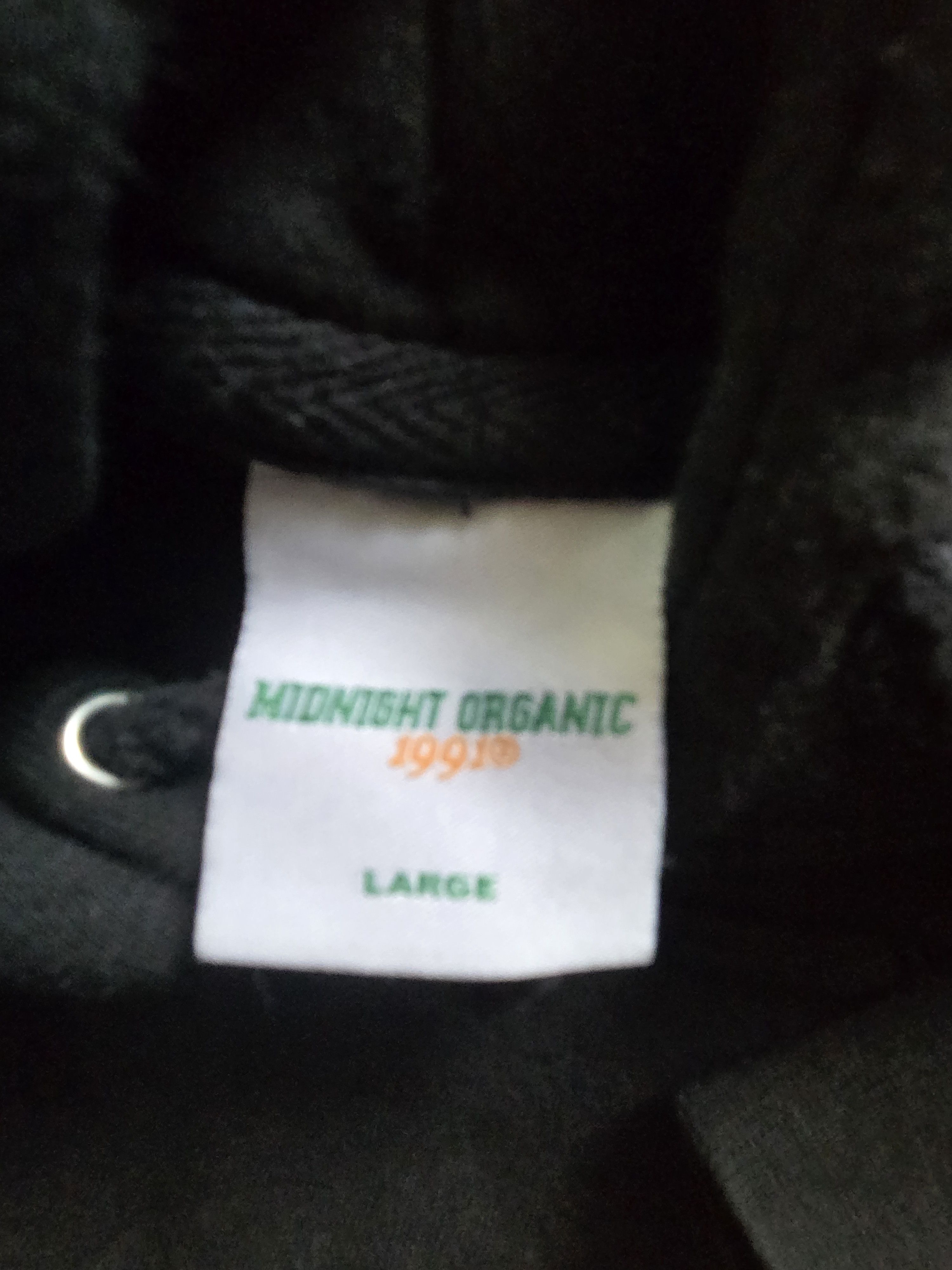 Midnight Organic Midnight Organic hoodie Size US L / EU 52-54 / 3 - 4 Thumbnail