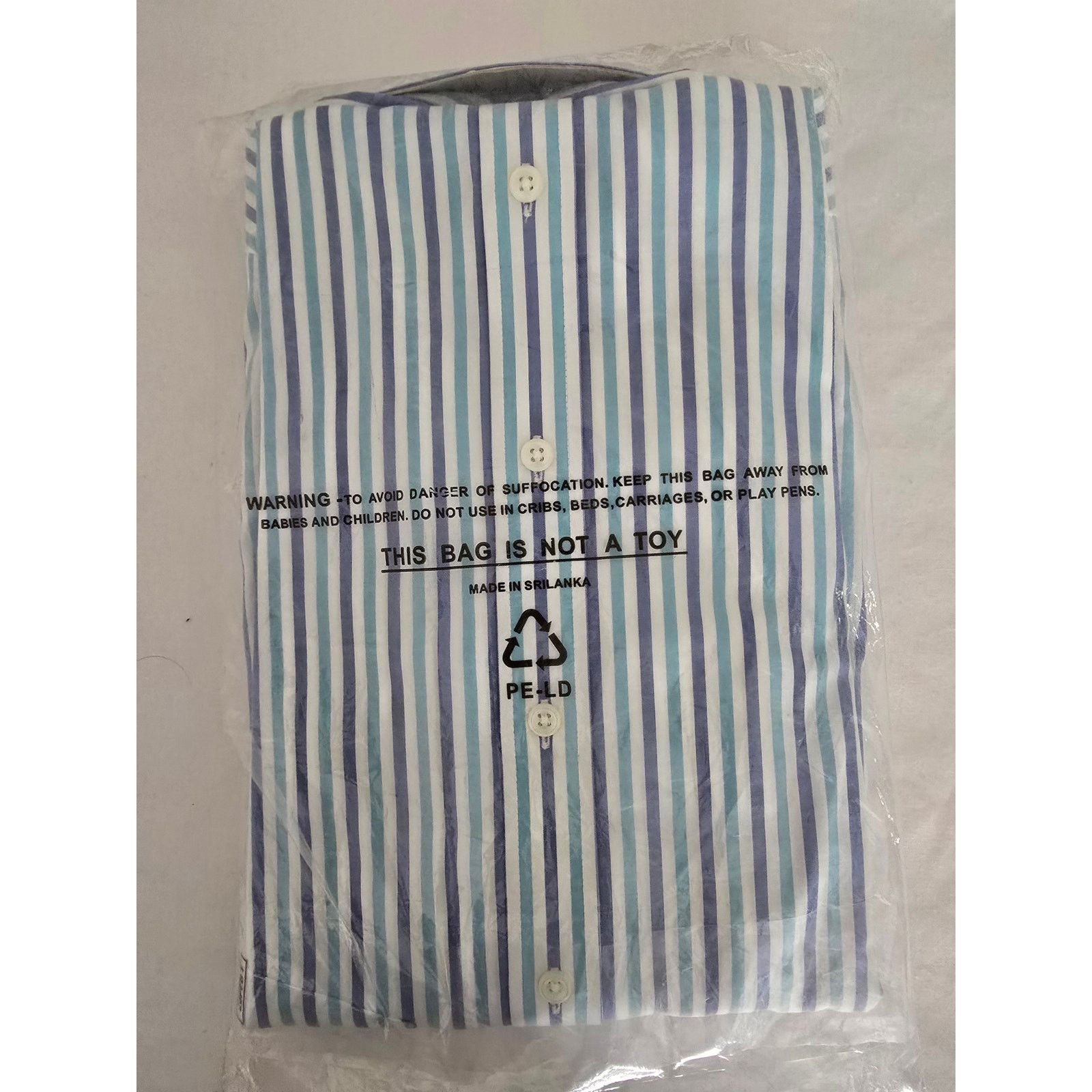 Other L.L. Bean L Striped Long Sleeve Button Shirt Traditional Fit Size US L / EU 52-54 / 3 - 3 Thumbnail