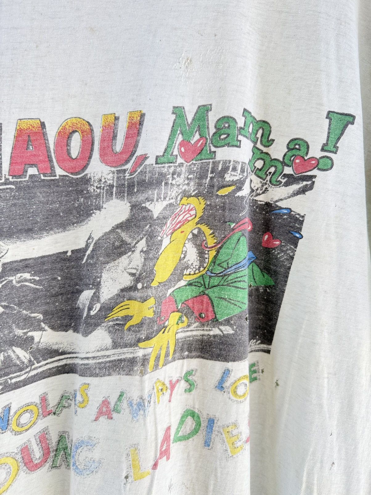 Grailed Thrashed Vintage 90s The Mask Movie Jim Carrey Distressed T Size US XXL / EU 58 / 5 - 3 Thumbnail