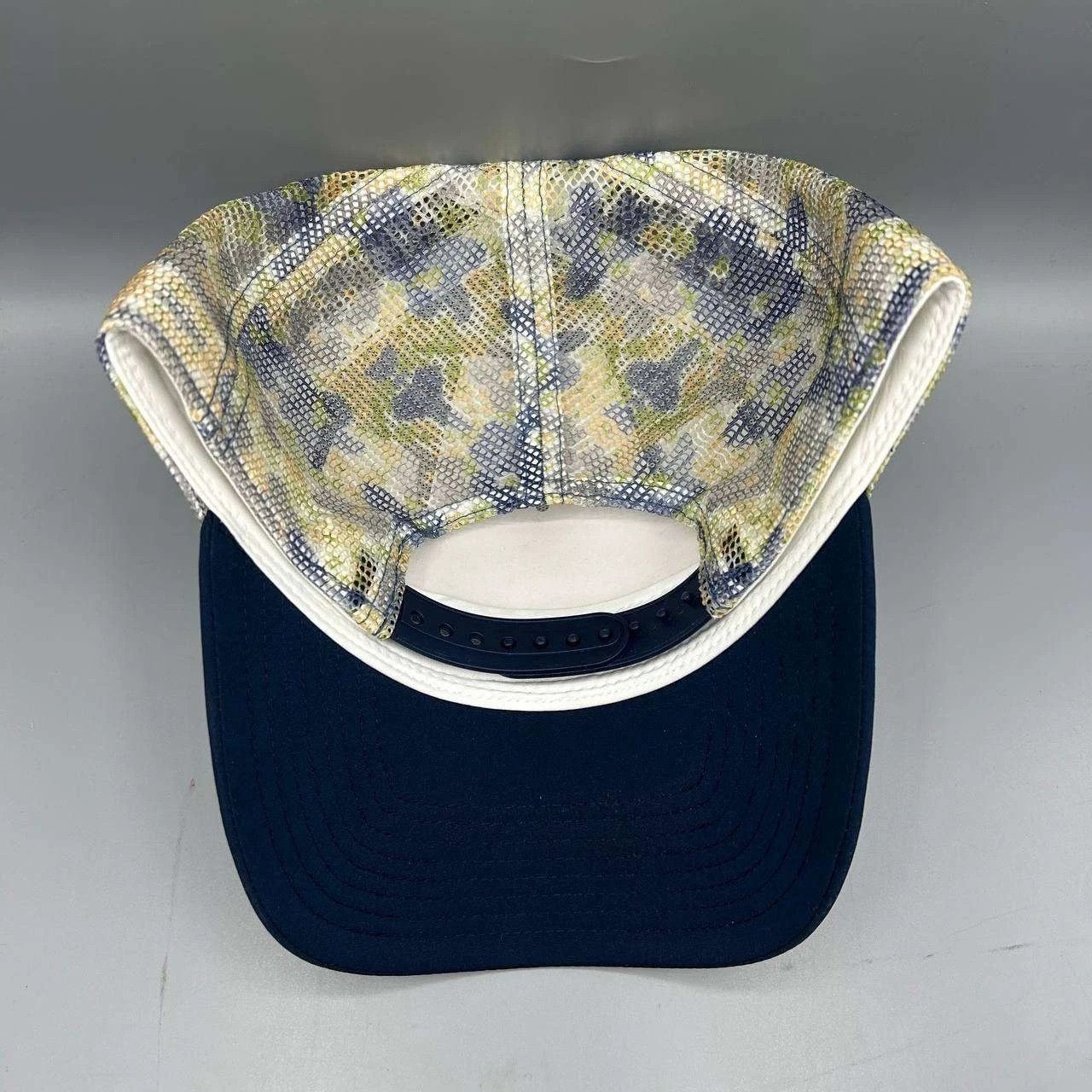 Other Ascend Trucker Hat Men White Blue Camo Embroidered Snap Back Size ONE SIZE - 6 Thumbnail