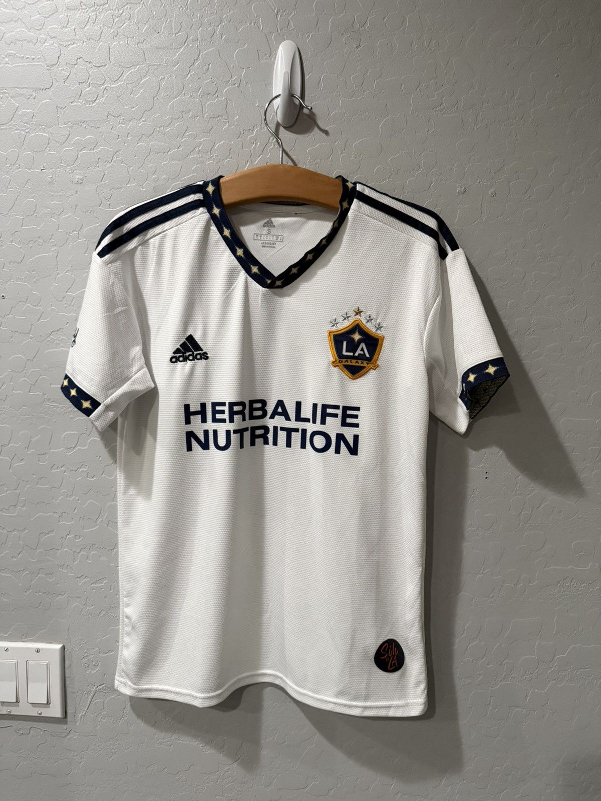 Adidas Adidas AeroReady LA Galaxy Solo Un LA Soccer Jersey Small Size US S / EU 44-46 / 1 - 1 Thumbnail