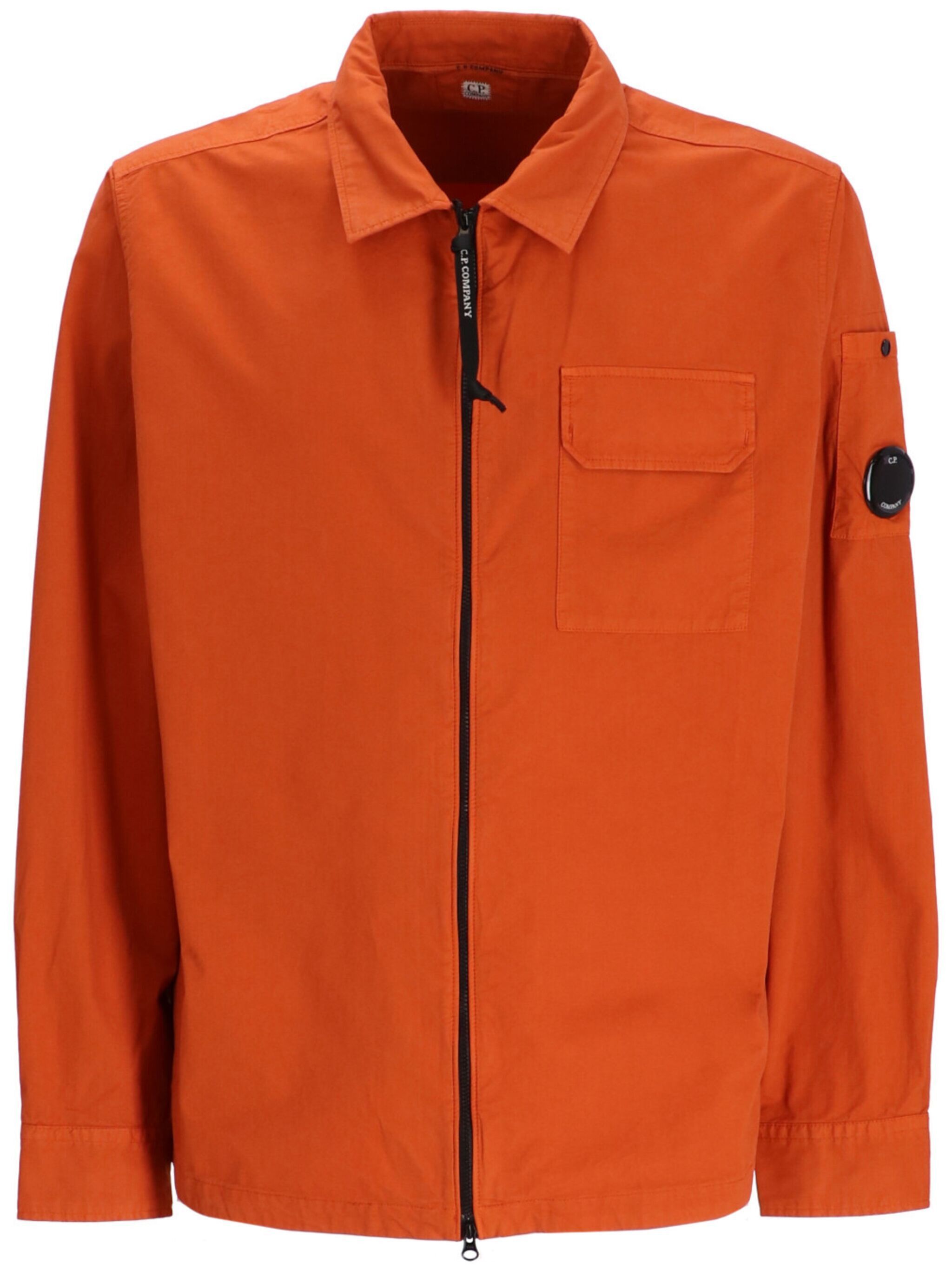 C.P. Company o1y1224 Solid Color Shirt in Orange Size US M / EU 48-50 / 2 - 1 Thumbnail
