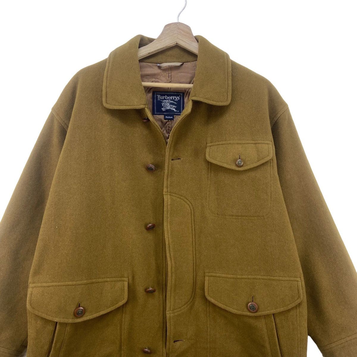 Burberry Prorsum Vintage Burberrys Prorsum Wool Heavy Coat Size US M / EU 48-50 / 2 - 12 Thumbnail