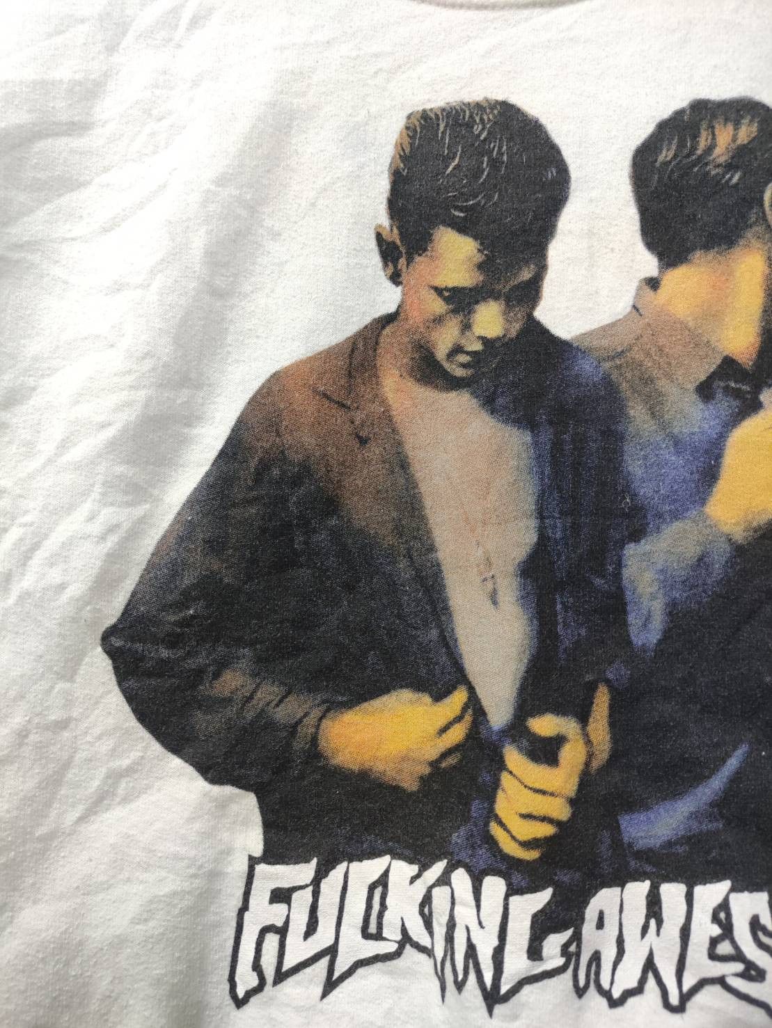 Fucking Awesome Fucking Awesome " Brother " Crew White Size US S / EU 44-46 / 1 - 3 Thumbnail