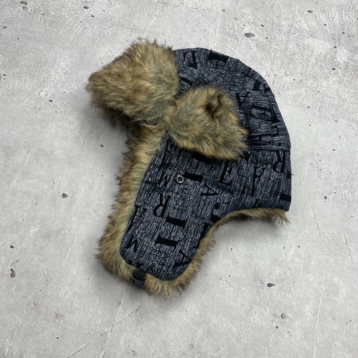 Japanese Brand × Vintage Vintage Y2K USHANKA Mohair Fuzzy 90’s Hat Asap Rocky Stule Size ONE SIZE - 2 Thumbnail
