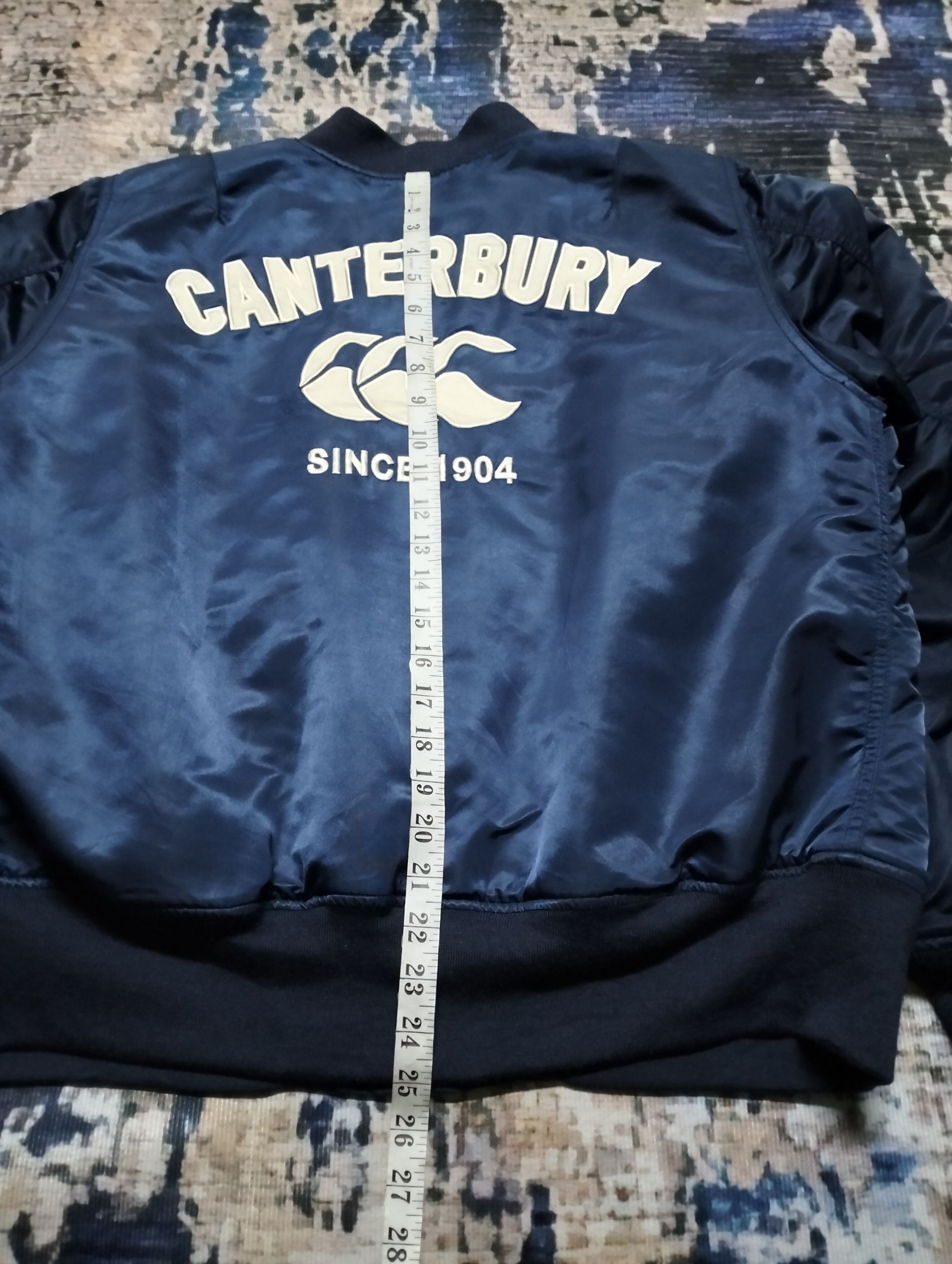 Canterbury of New Zealand Canterbury Ma-1 Bomber Jacket Embroidered Logo Size US L / EU 52-54 / 3 - 20 Thumbnail