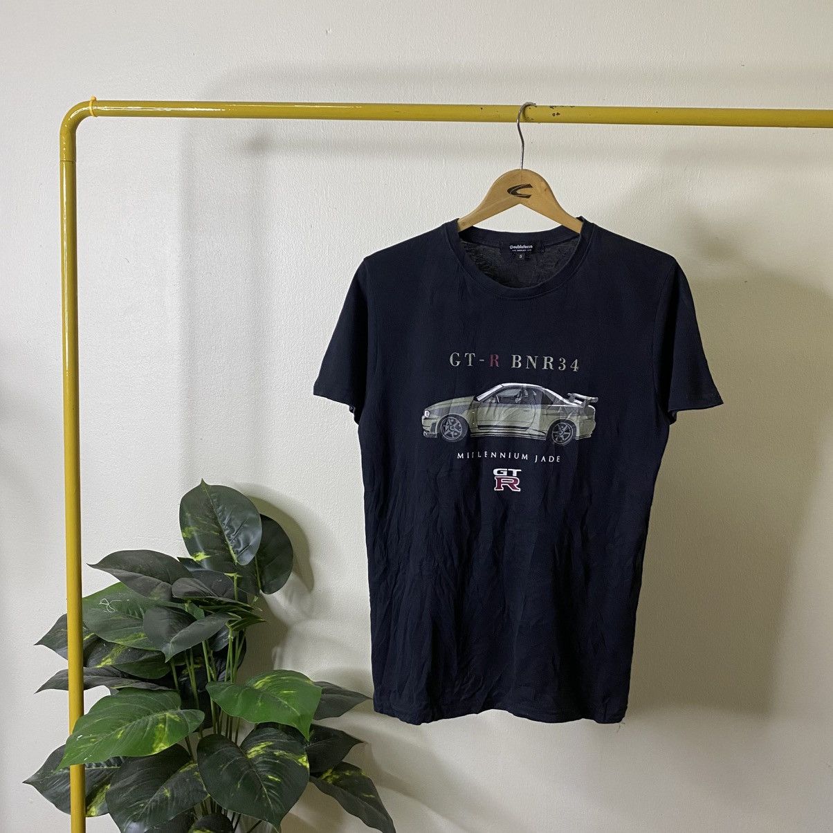 Japanese Brand Y2K Nissan Skyline GTR R34 Millenium Jade Racing T Shirt Size US S / EU 44-46 / 1 - 1 Thumbnail