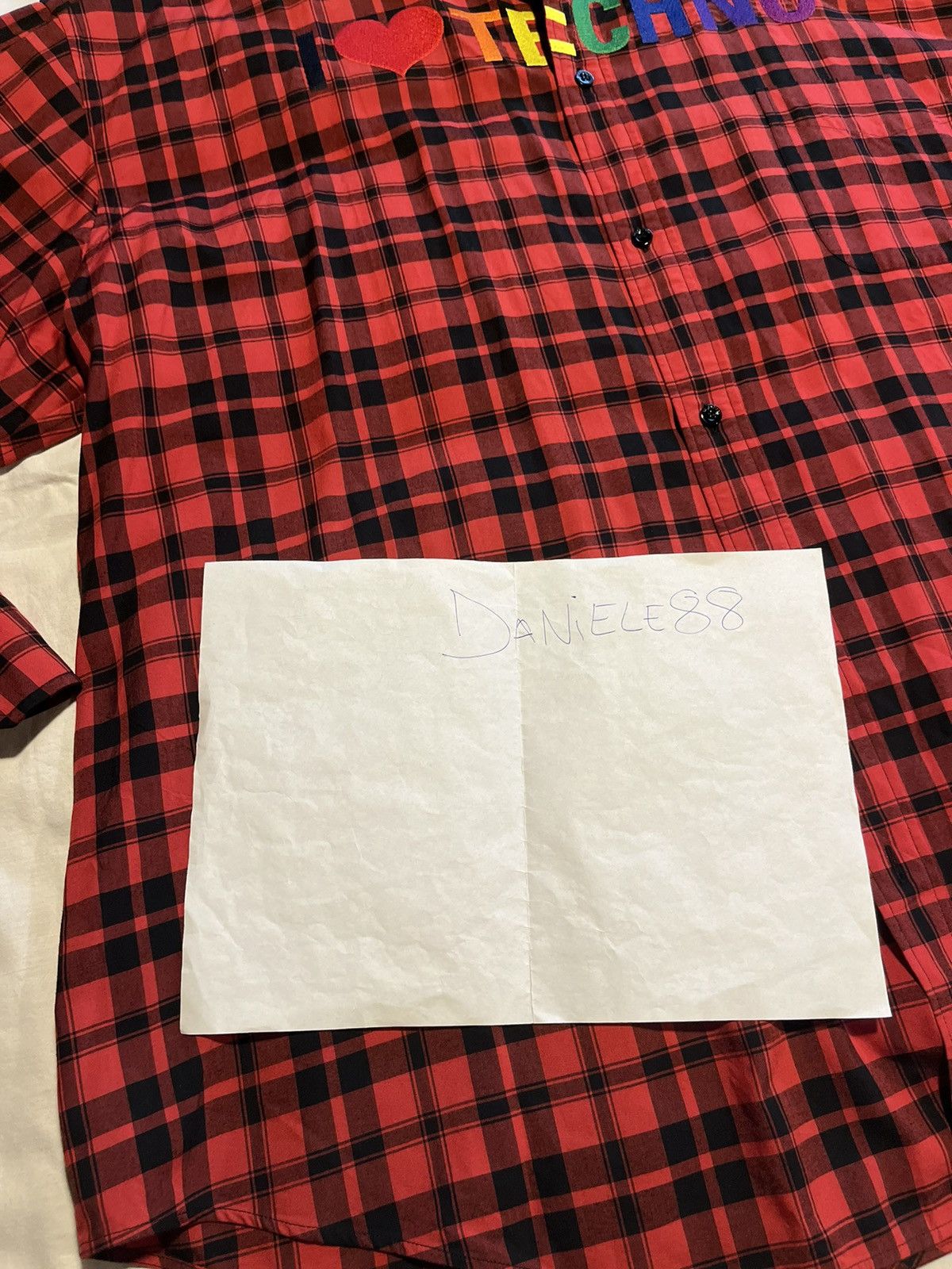Balenciaga Balenciaga i ❤️ techno oversize shirt. Size US M / EU 48-50 / 2 - 4 Thumbnail