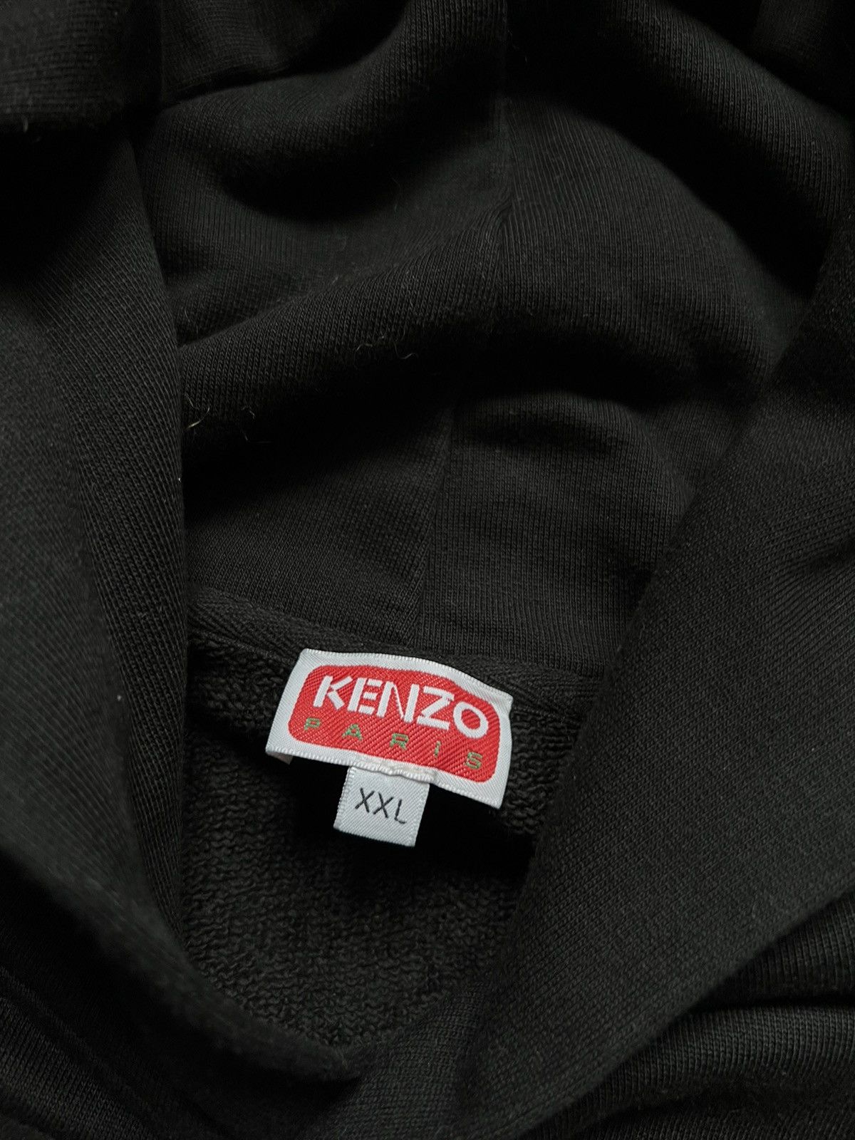 Kenzo KENZO Paris Classic Logo Hoodie Black Size US XL / EU 56 / 4 - 10 Thumbnail