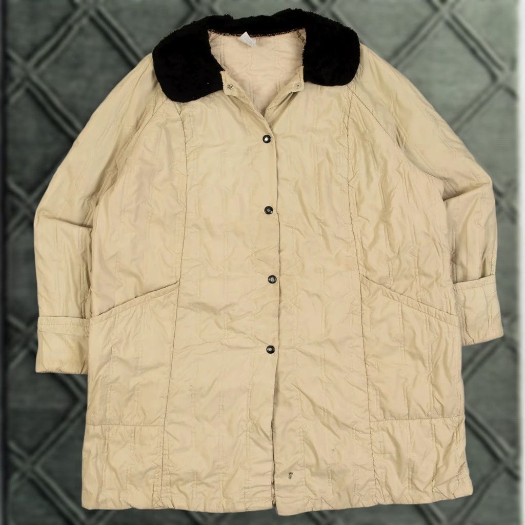 Vintage VINTAGE 90s Sherpa Collar Panelled Jacket XS? (Error) Size XL / US 12-14 / IT 48-50 - 1 Thumbnail