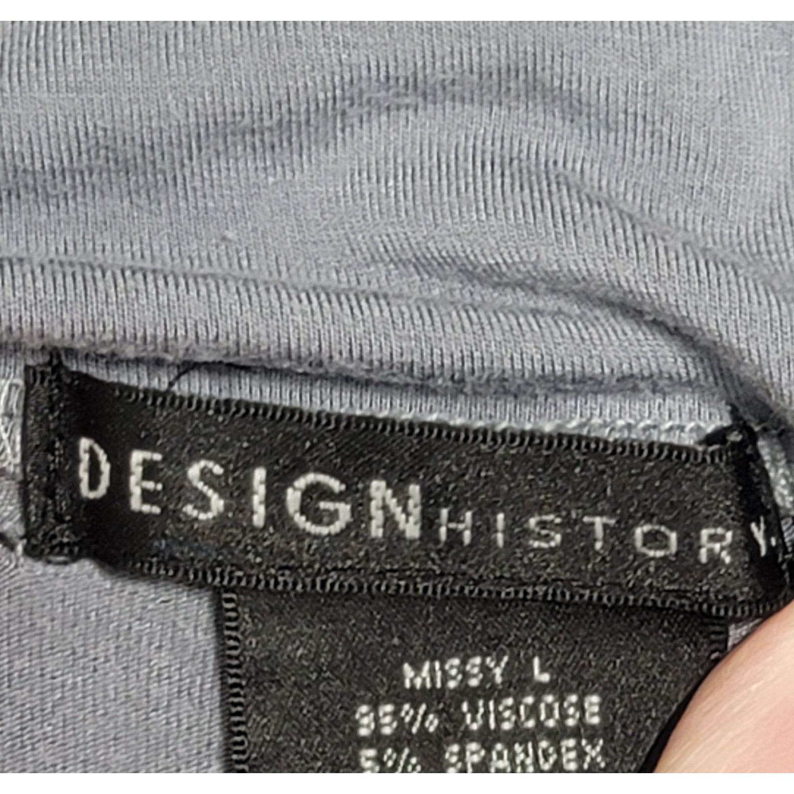 Other Design History Gray Black White Colorbloc Maxi Skirt Missy L Size 30" / US 8 / IT 44 - 3 Thumbnail