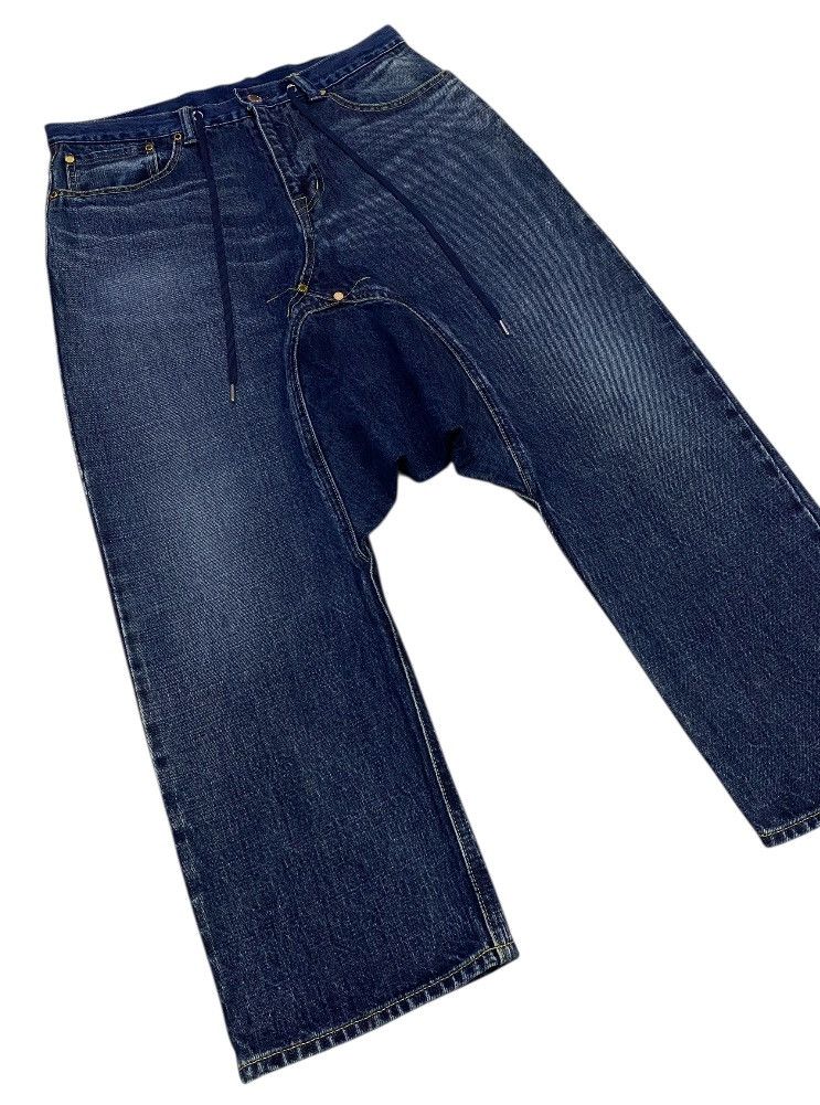 Designer × Fumito Ganryu Fumito Ganryu Selvedge Indigo 5-Pocket Sarrouel Denim Size US 32 / EU 48 - 23 Thumbnail